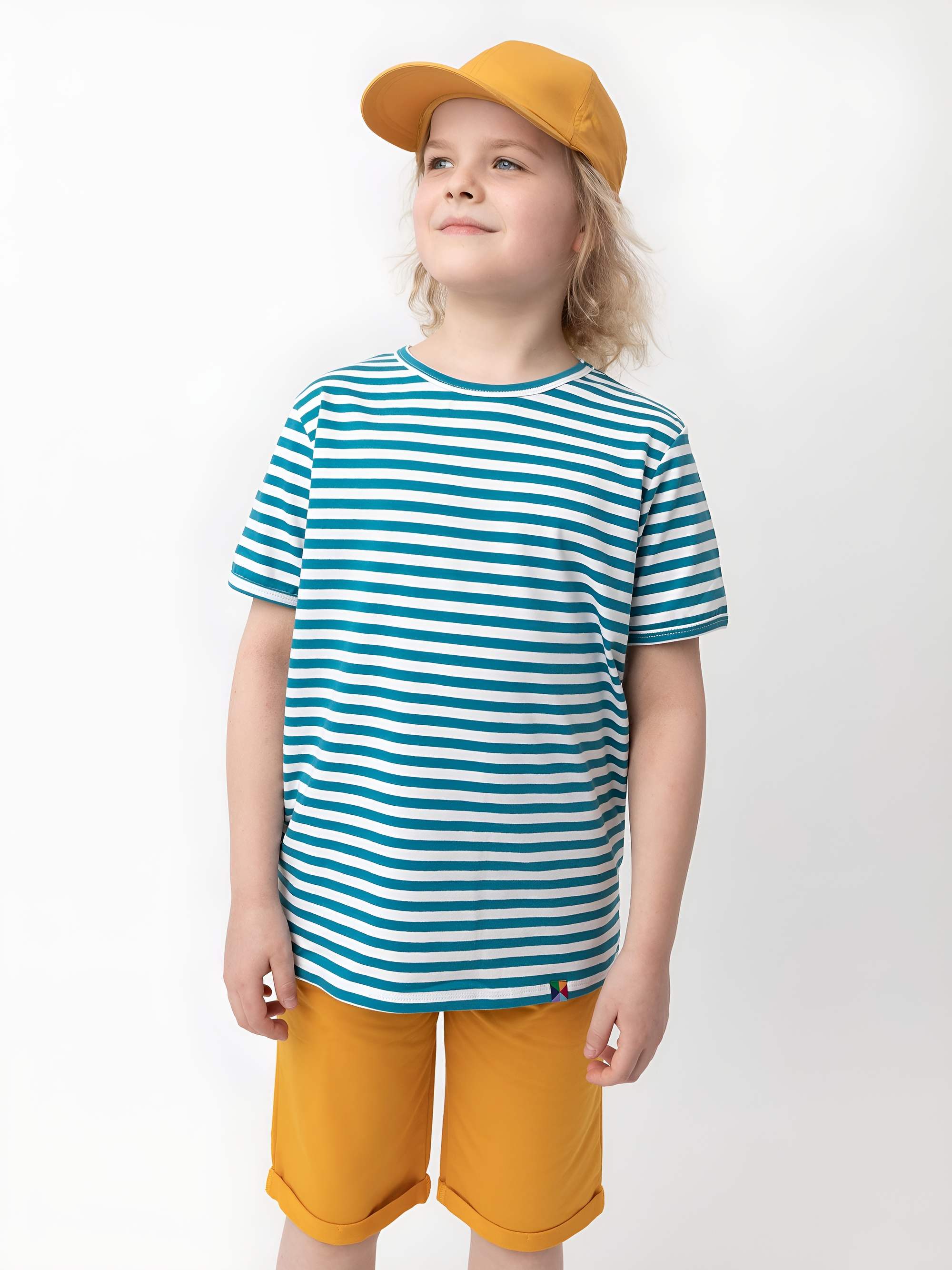 Musztardowe spodenki Junior