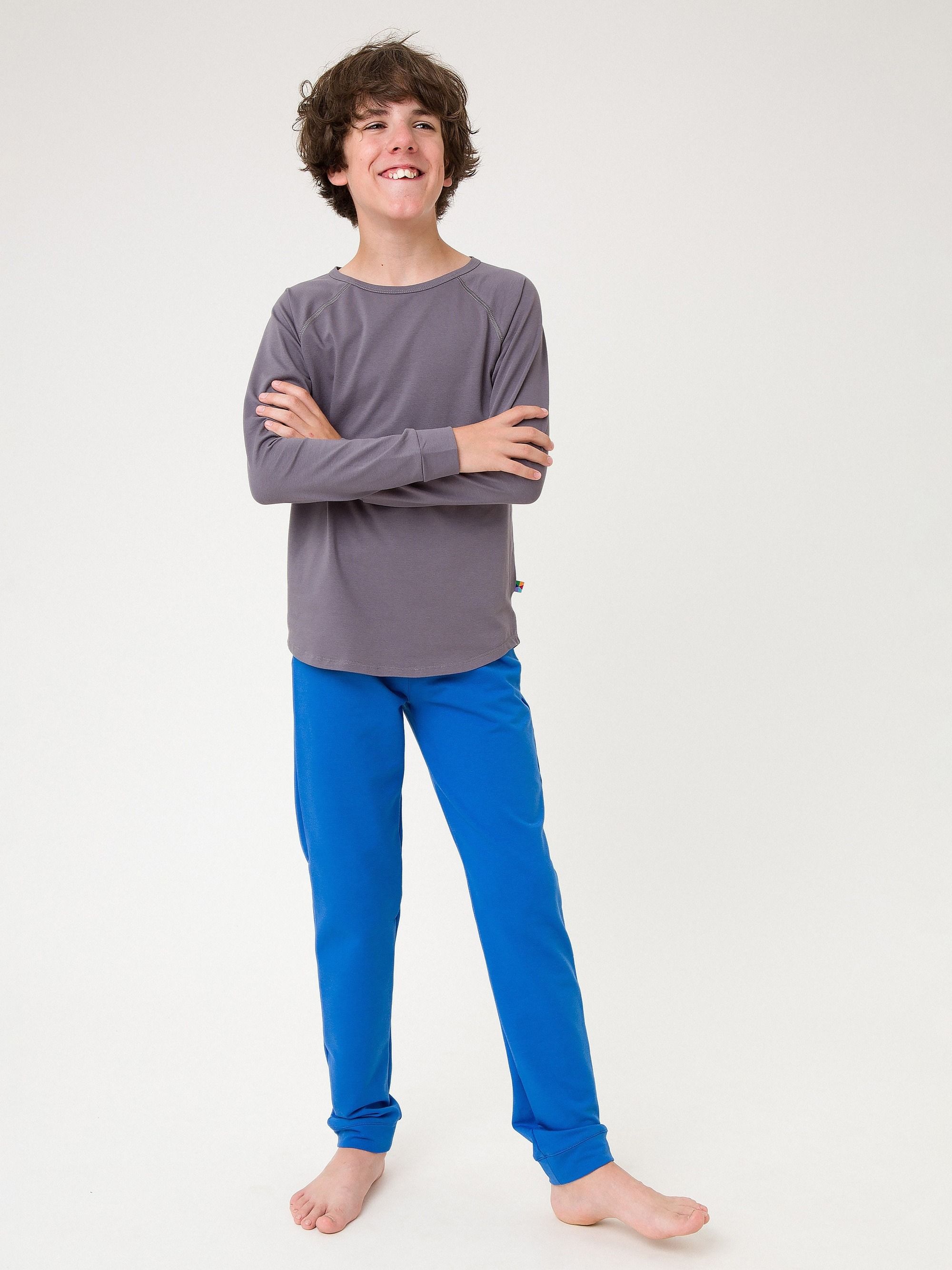 Niebieskie spodnie dresowe Junior