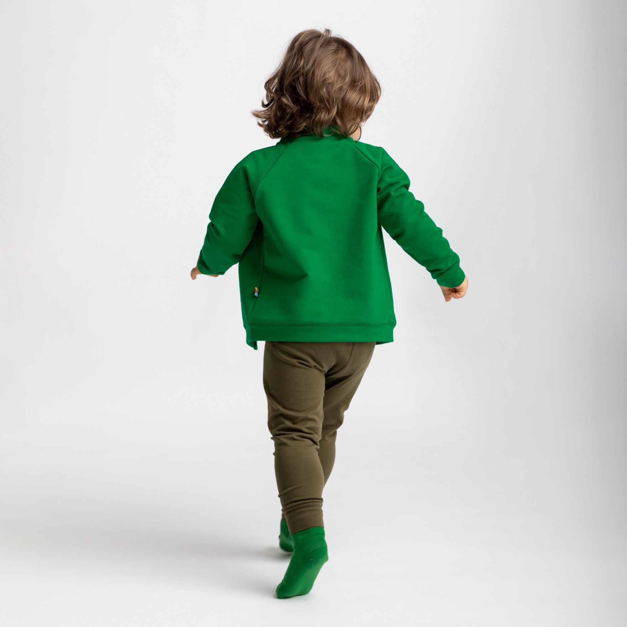 Zielona bluza bomber