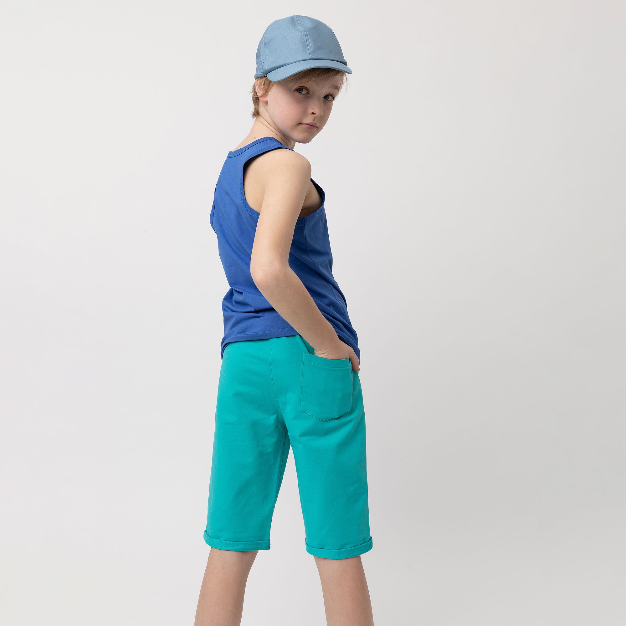 Turkusowe spodenki Junior