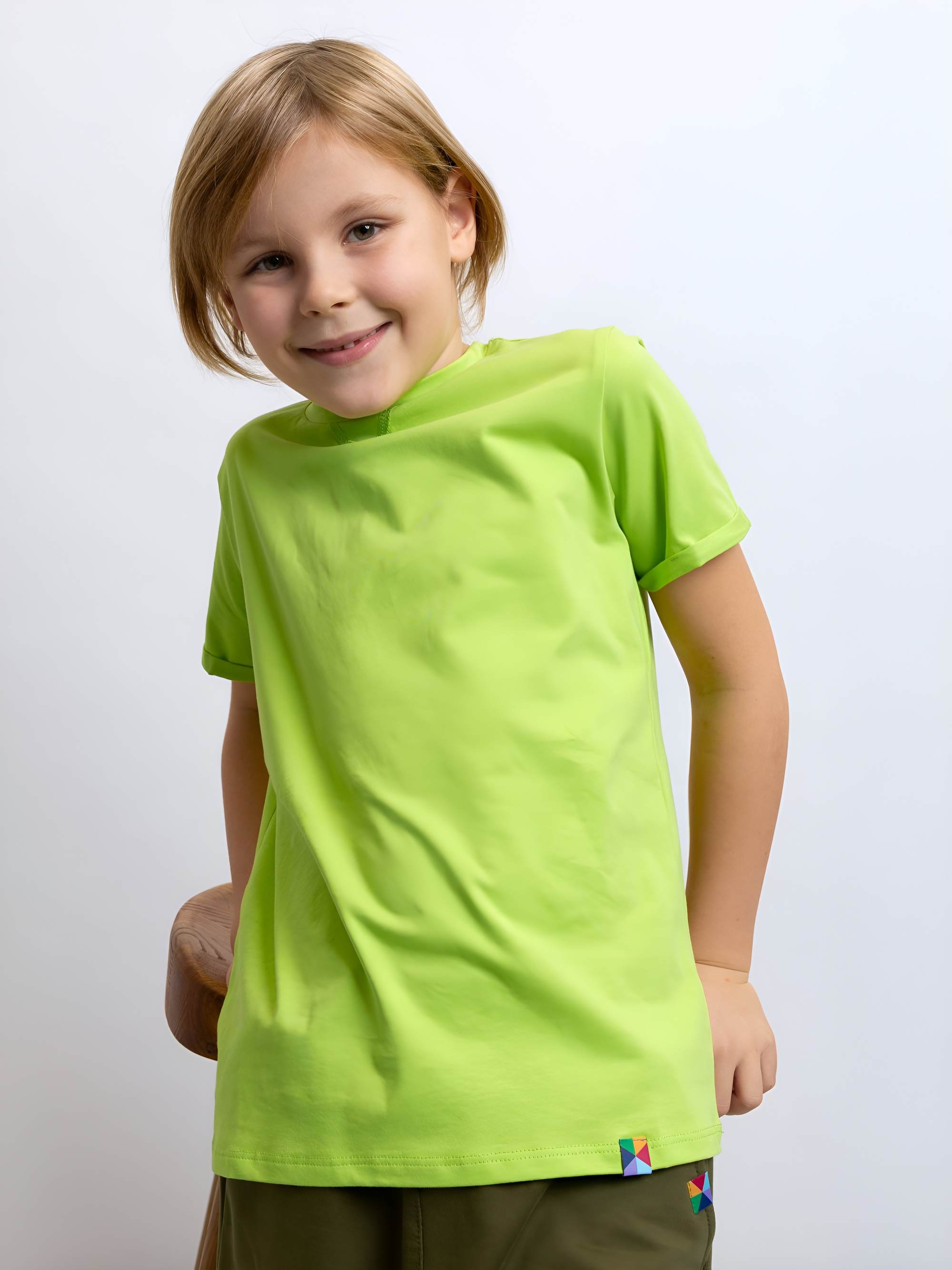 Limonkowy T-shirt