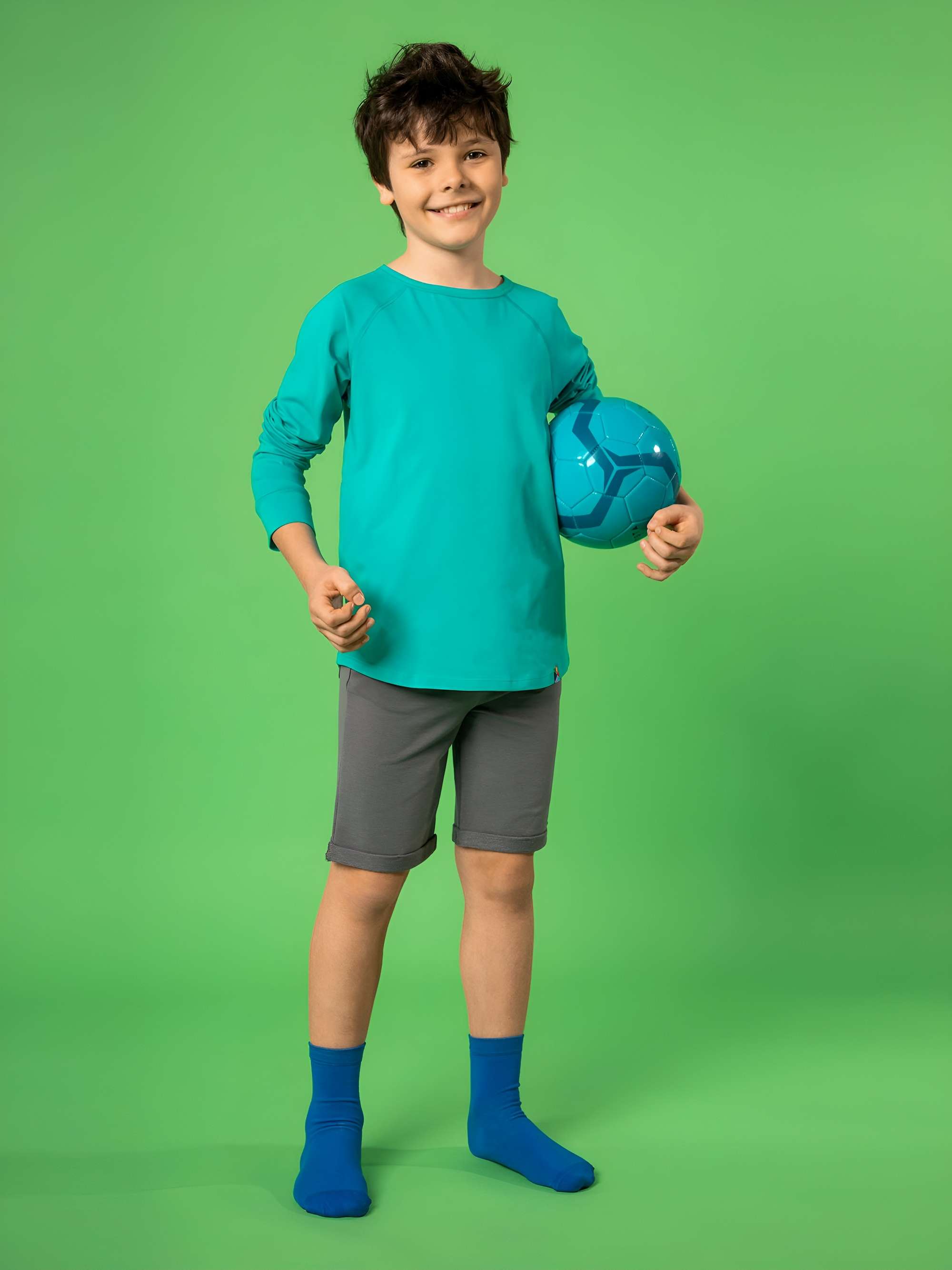 Blue socks