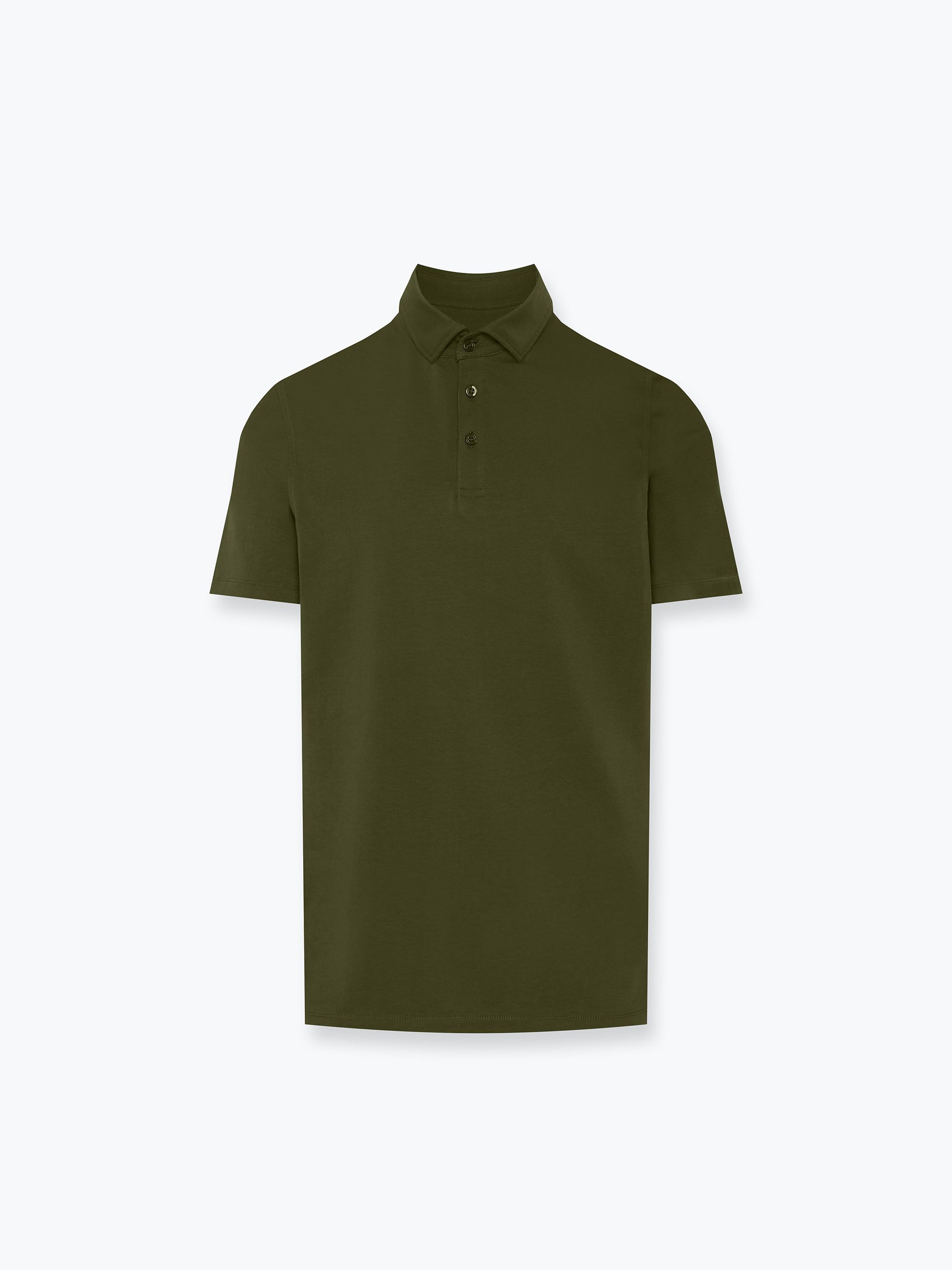 Khaki koszulka polo męska