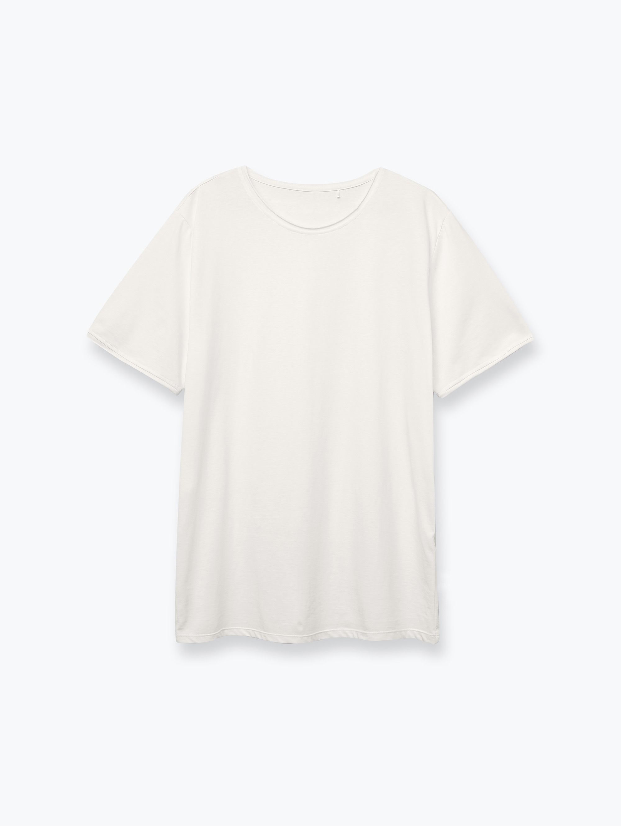 Cream White Lightweight Jersey T-shirt Men