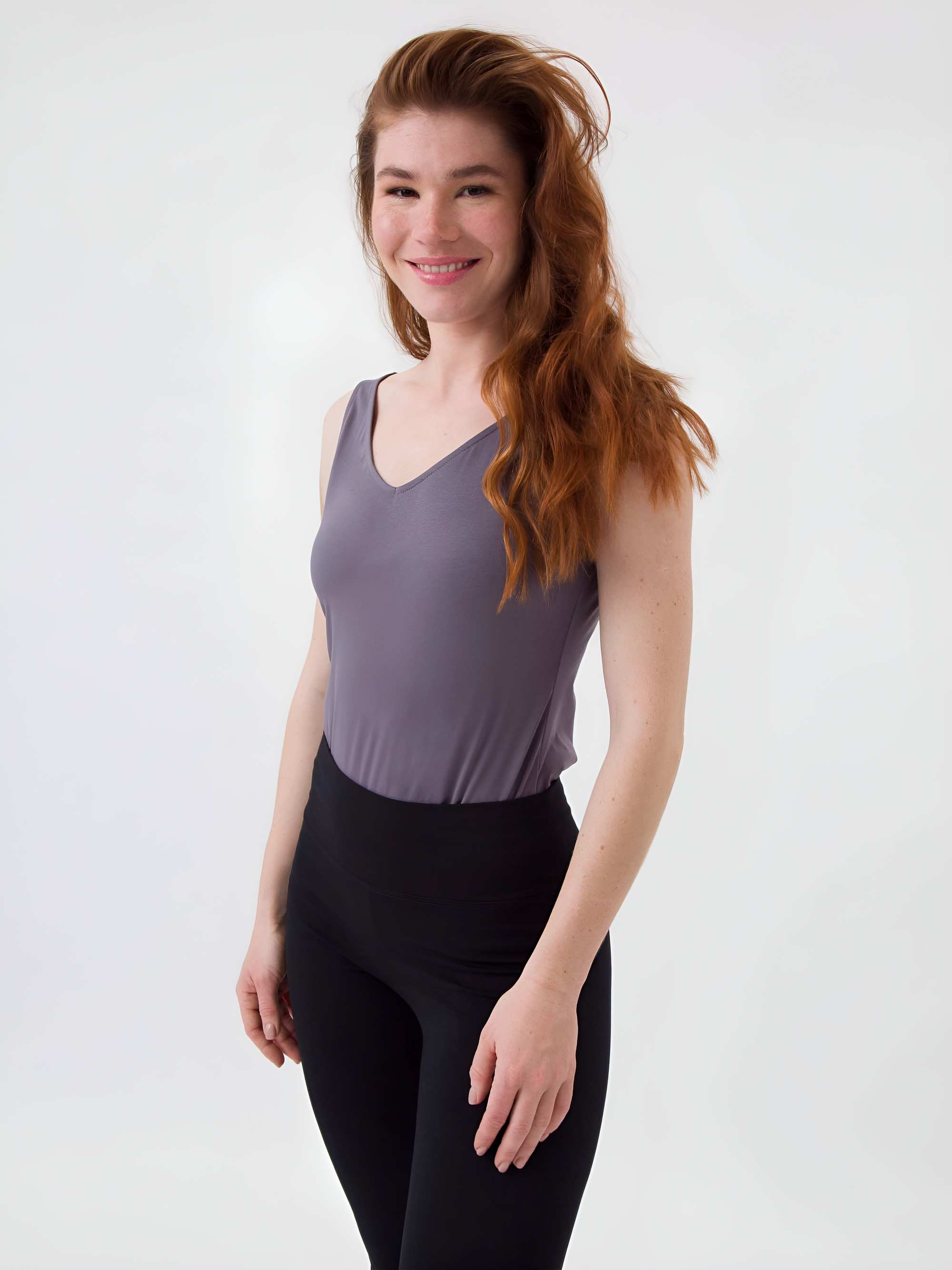 Czarne legginsy damskie