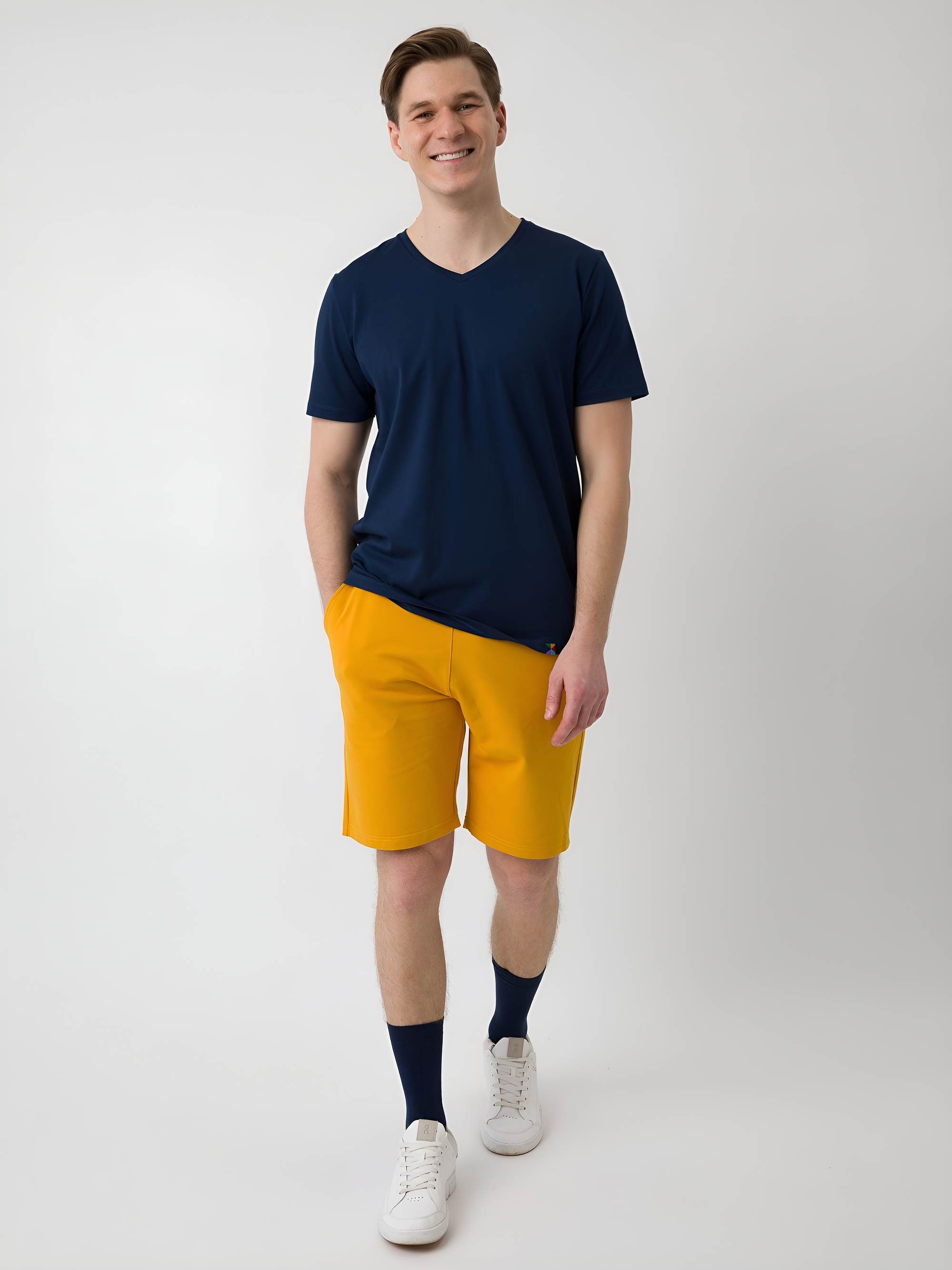 Navy blue socks