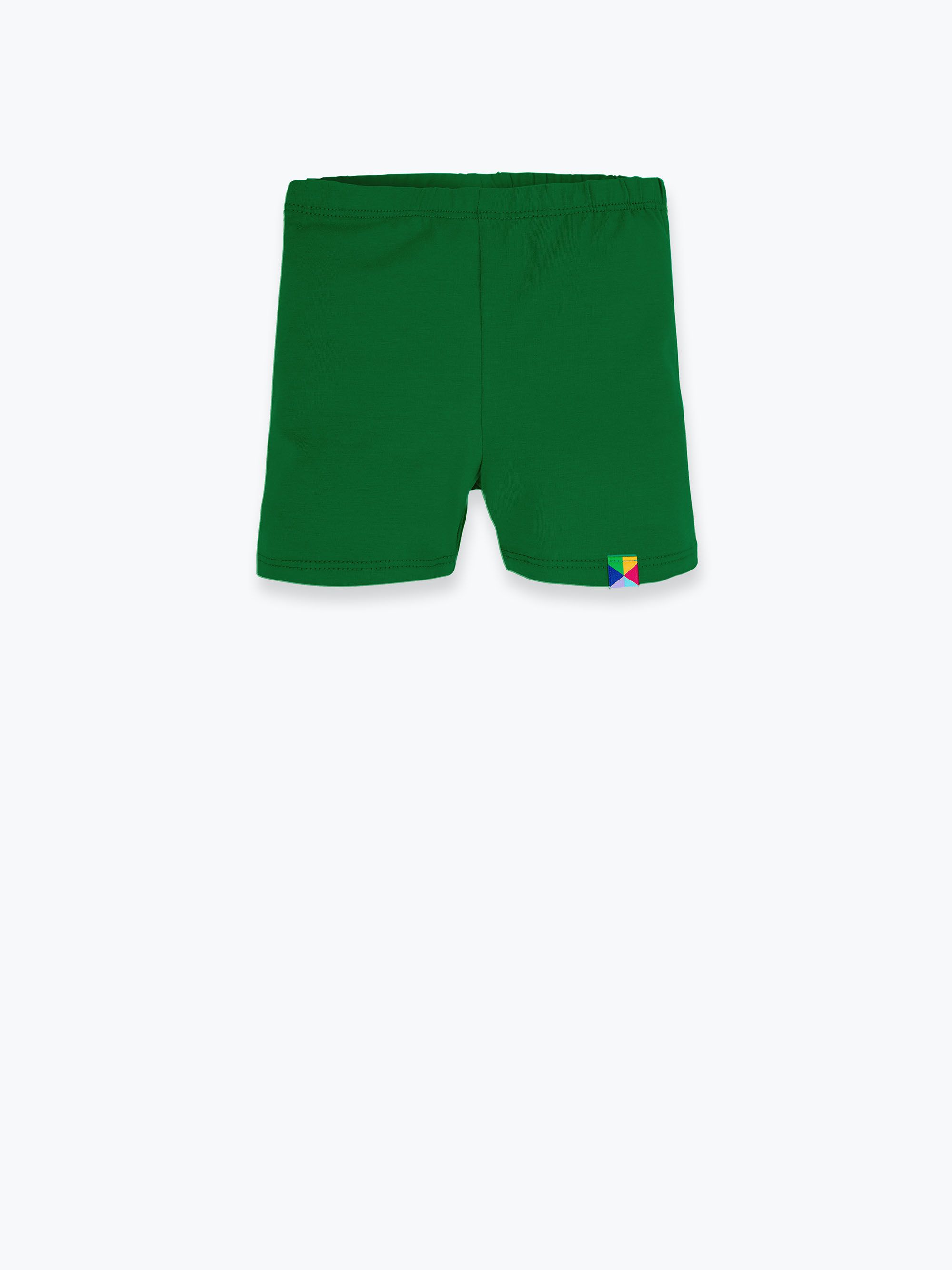 Zielone legginsy krótkie