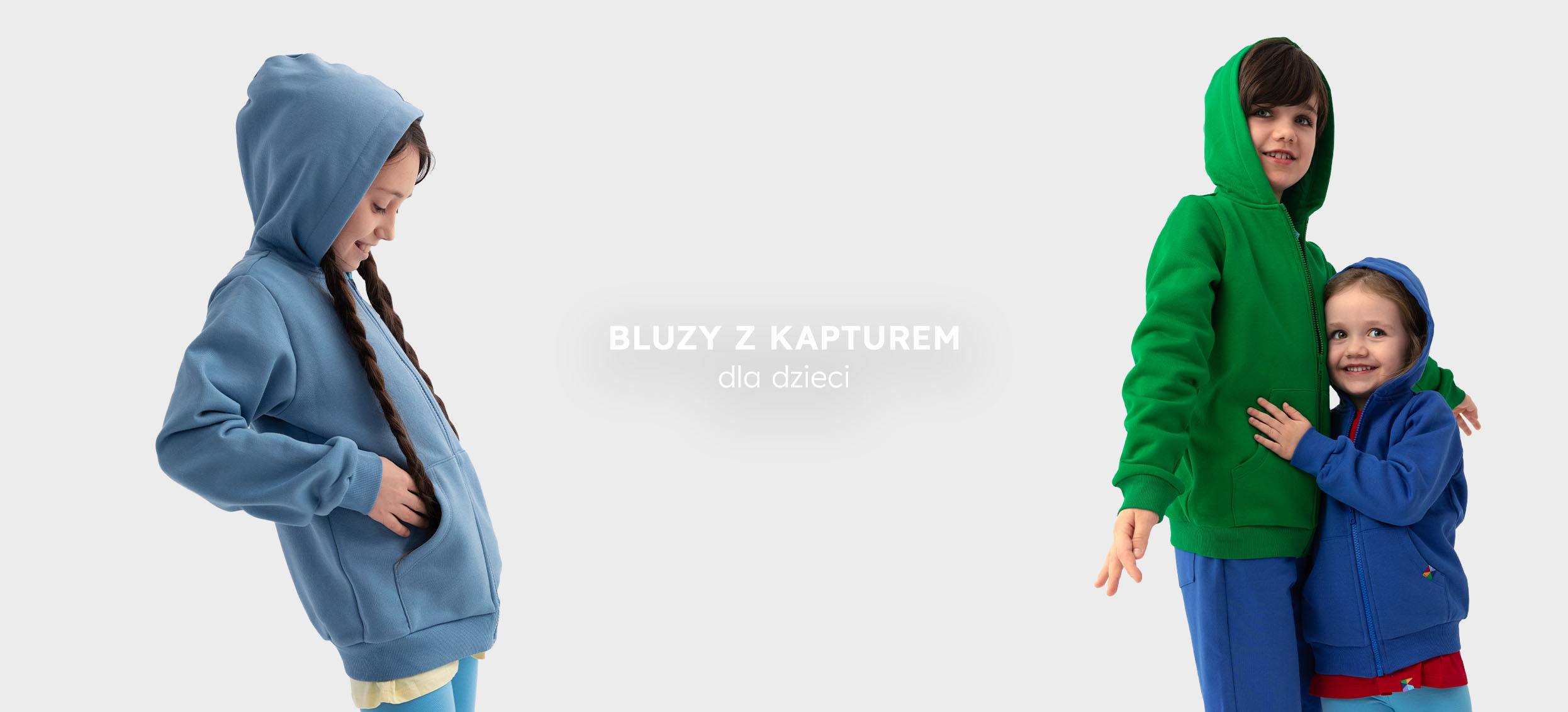 bluzy dla dziecka z kapturem