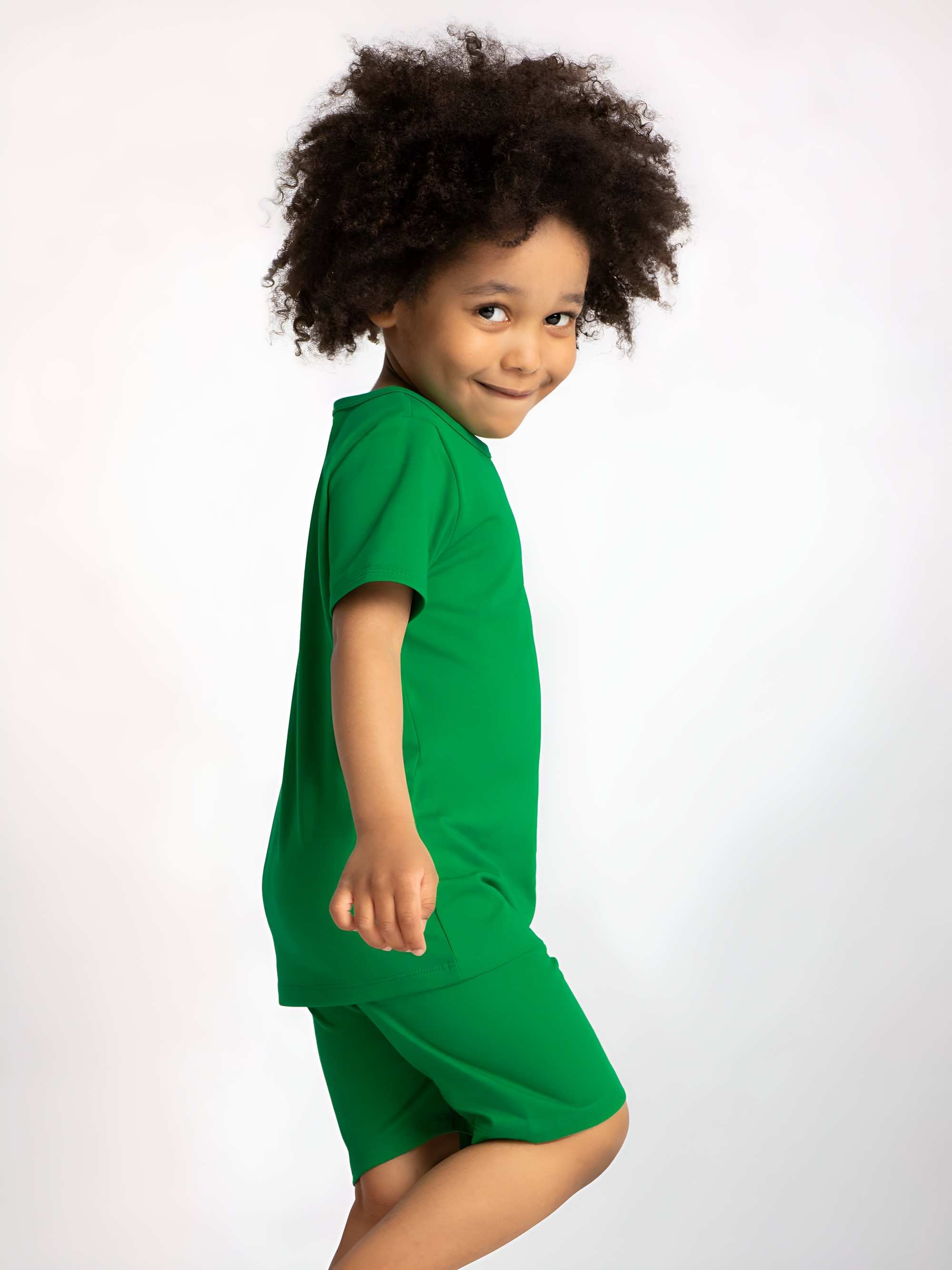 Green short sleeve pyjamas