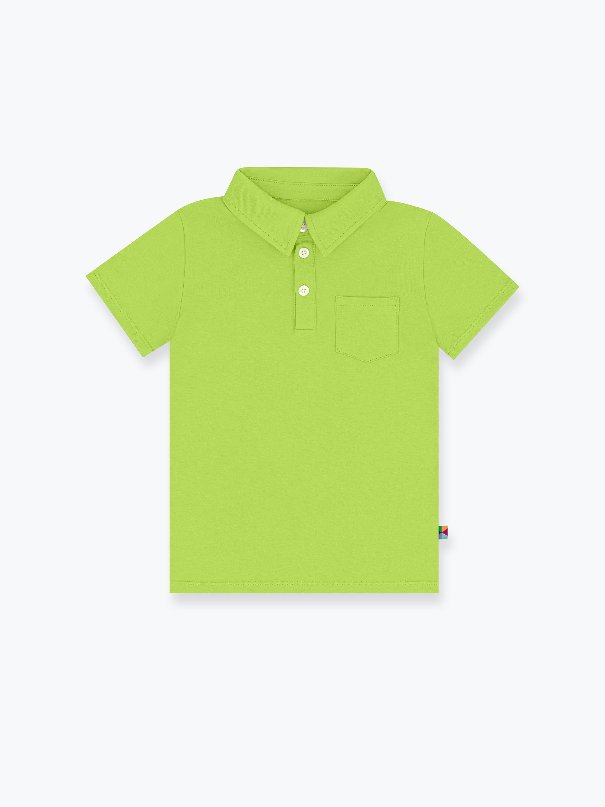 Limonkowa koszulka polo