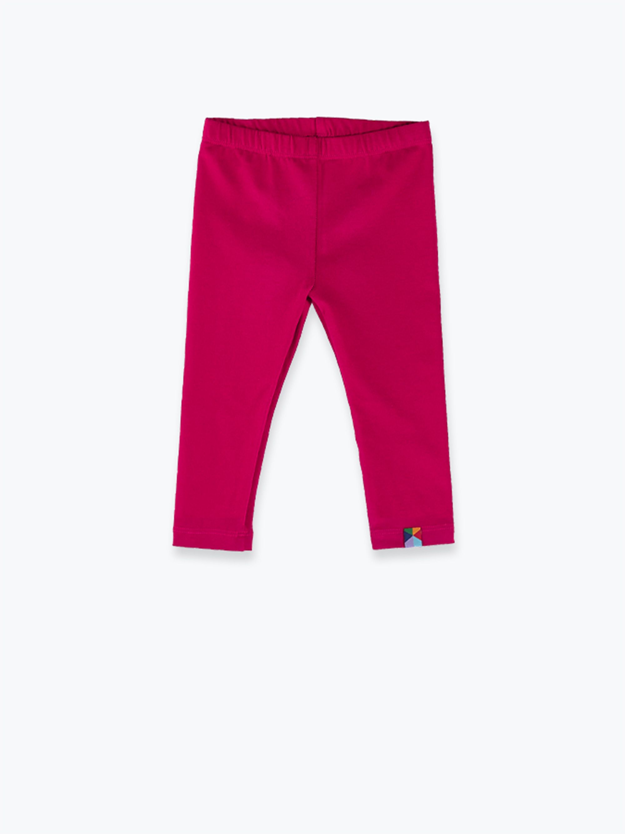 Różowe legginsy 3/4