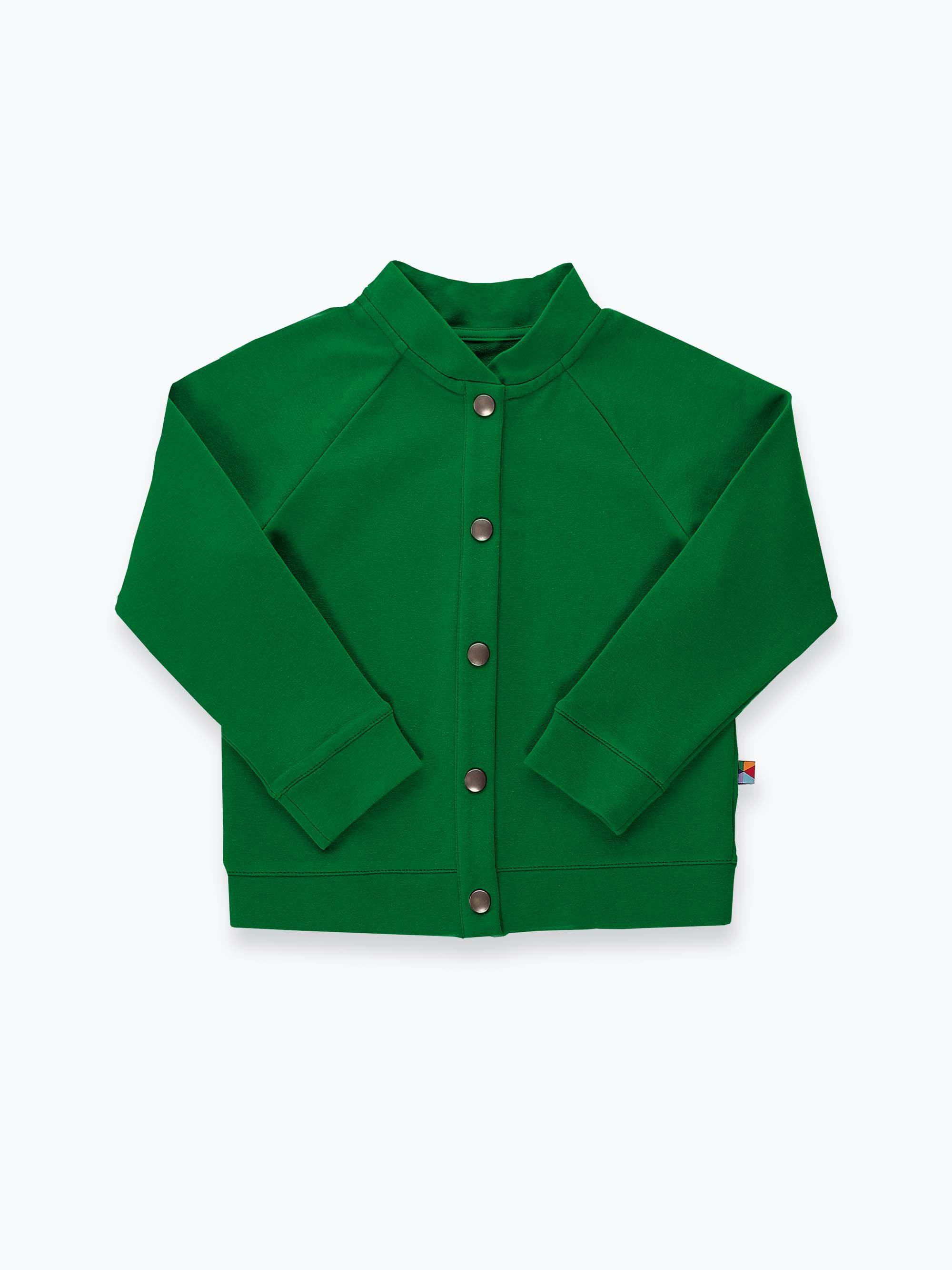 Zielona bluza bomber