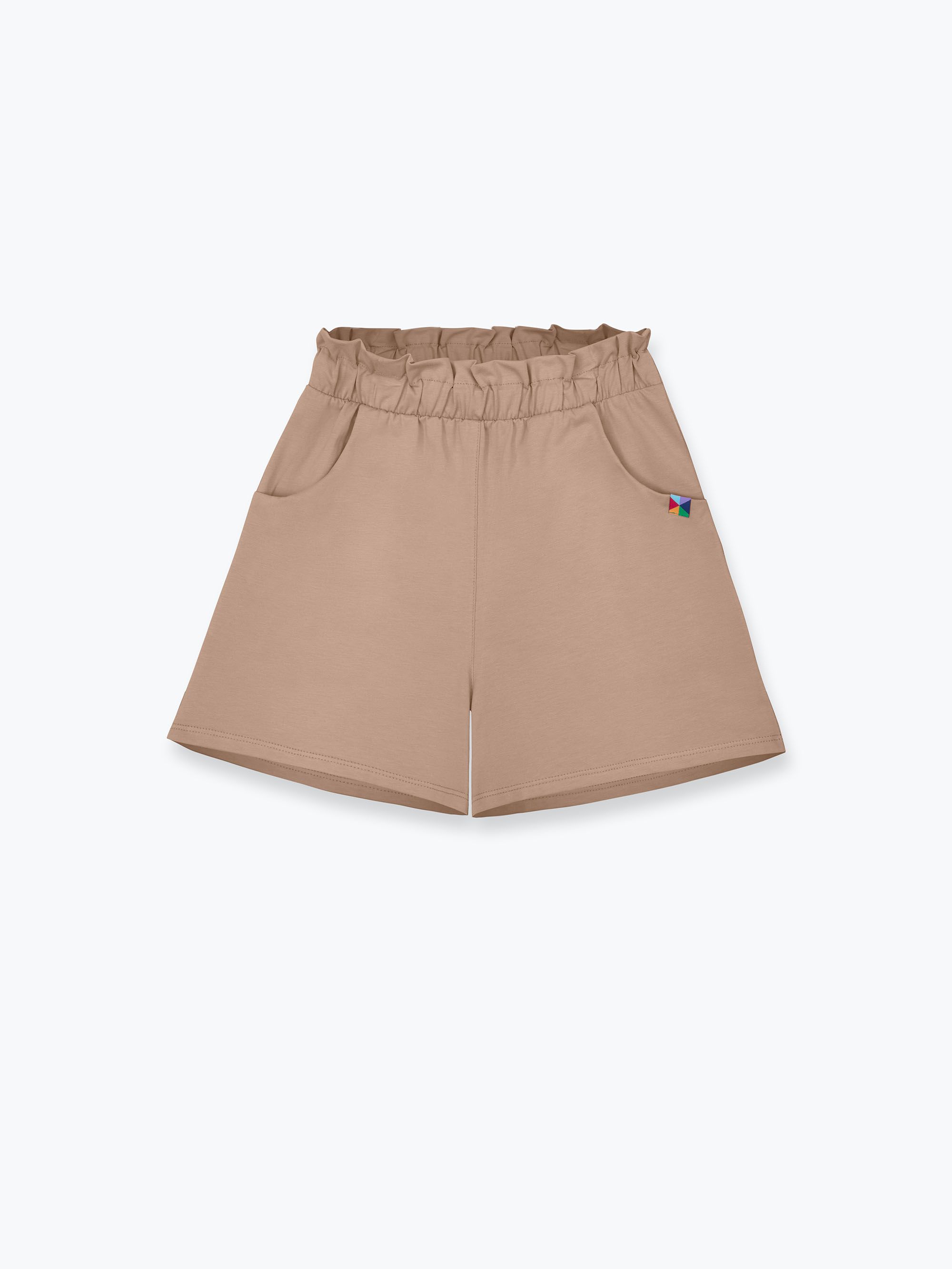Mocha mousse spodenki o luźnym kroju Junior