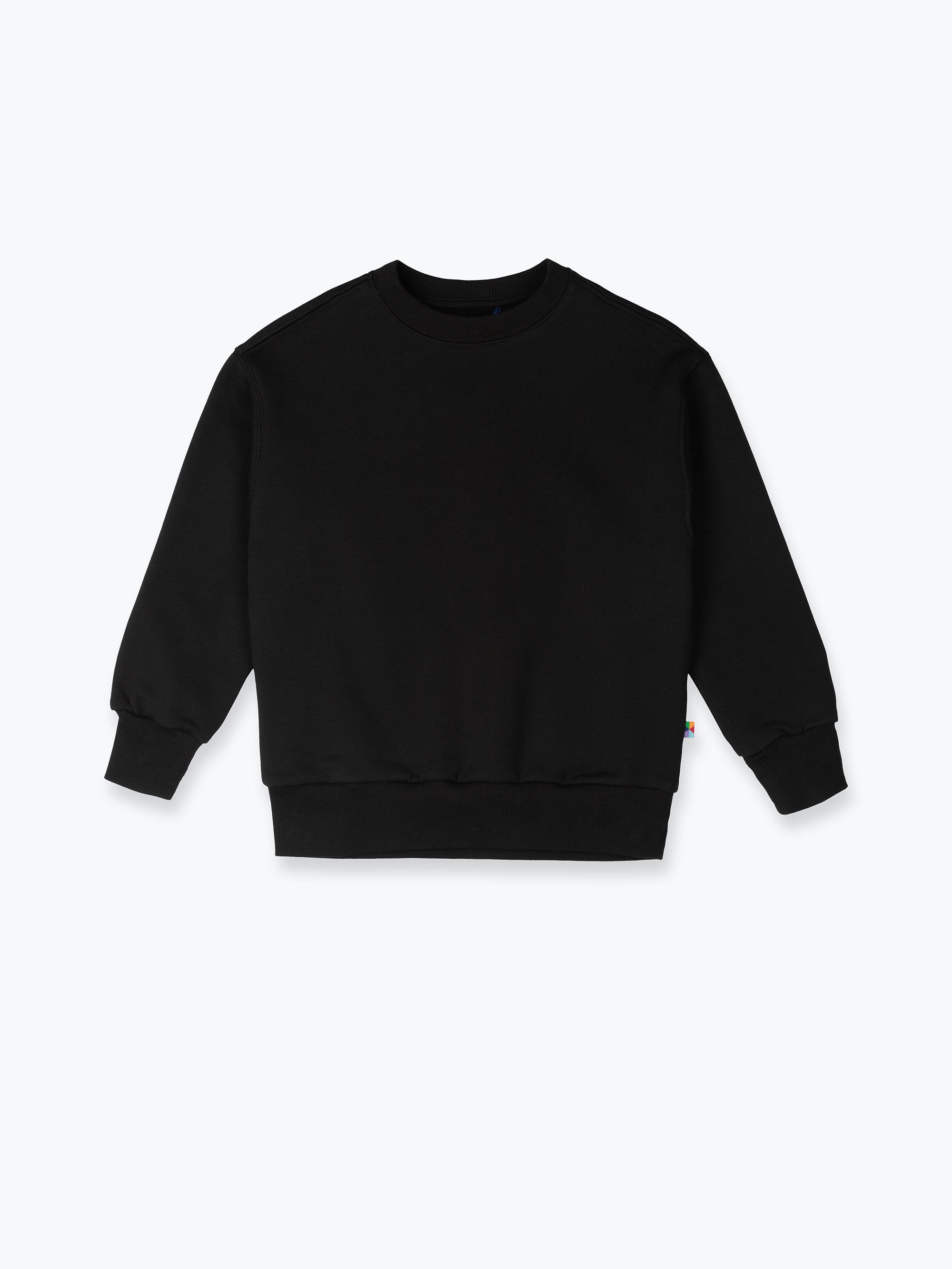 Fleece-lined sweatshirt