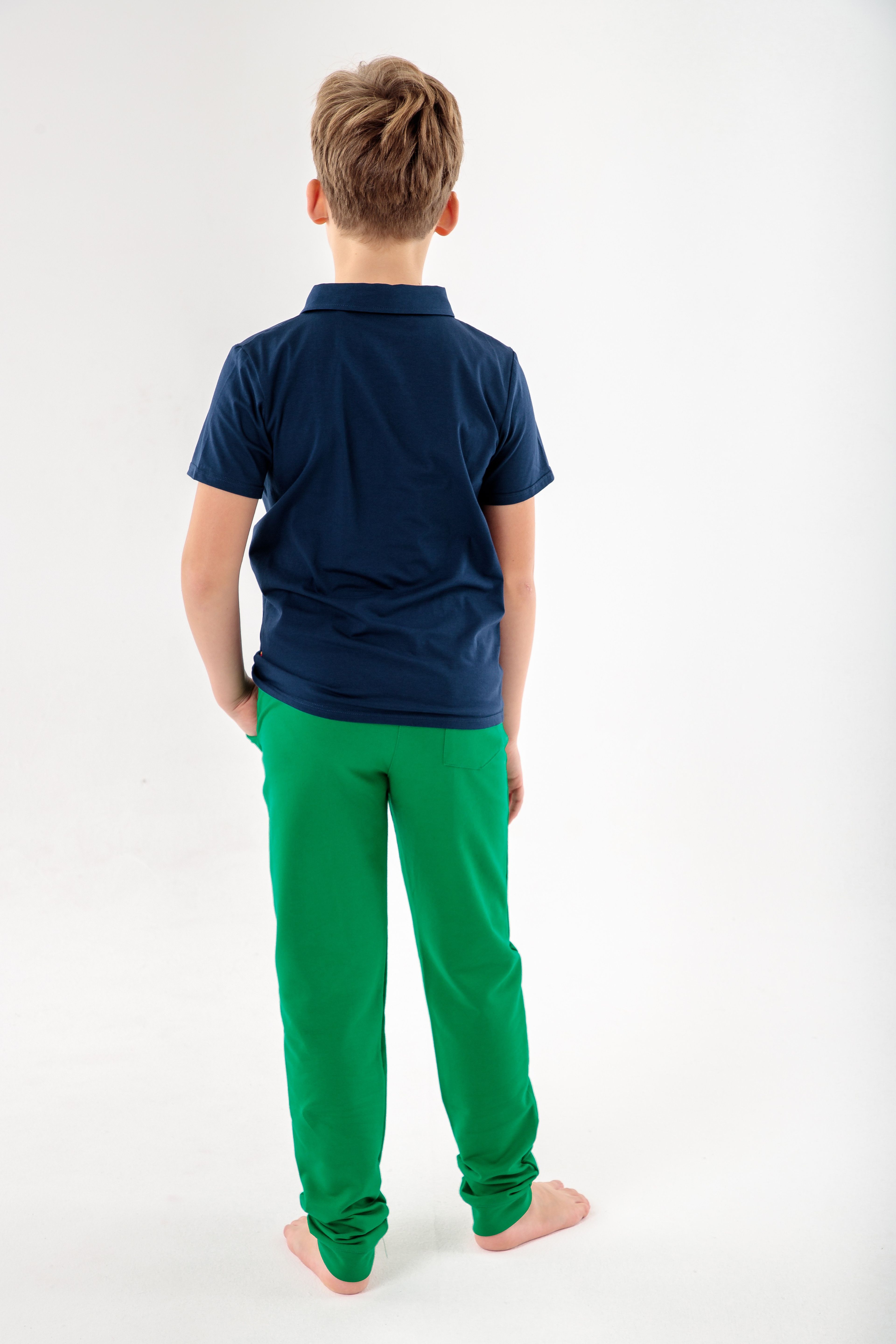 Zielone spodnie dresowe Junior