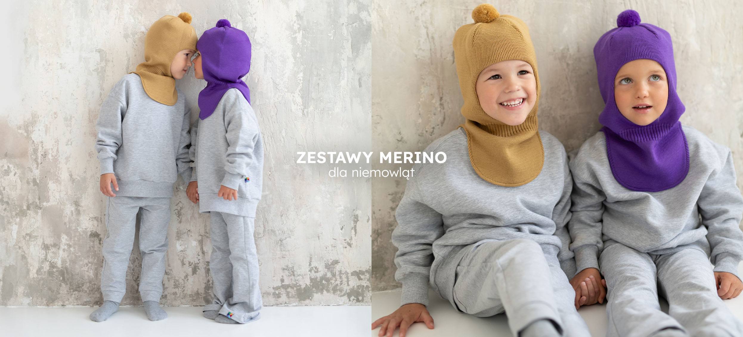 produkty z wełny merino niemowlęce
