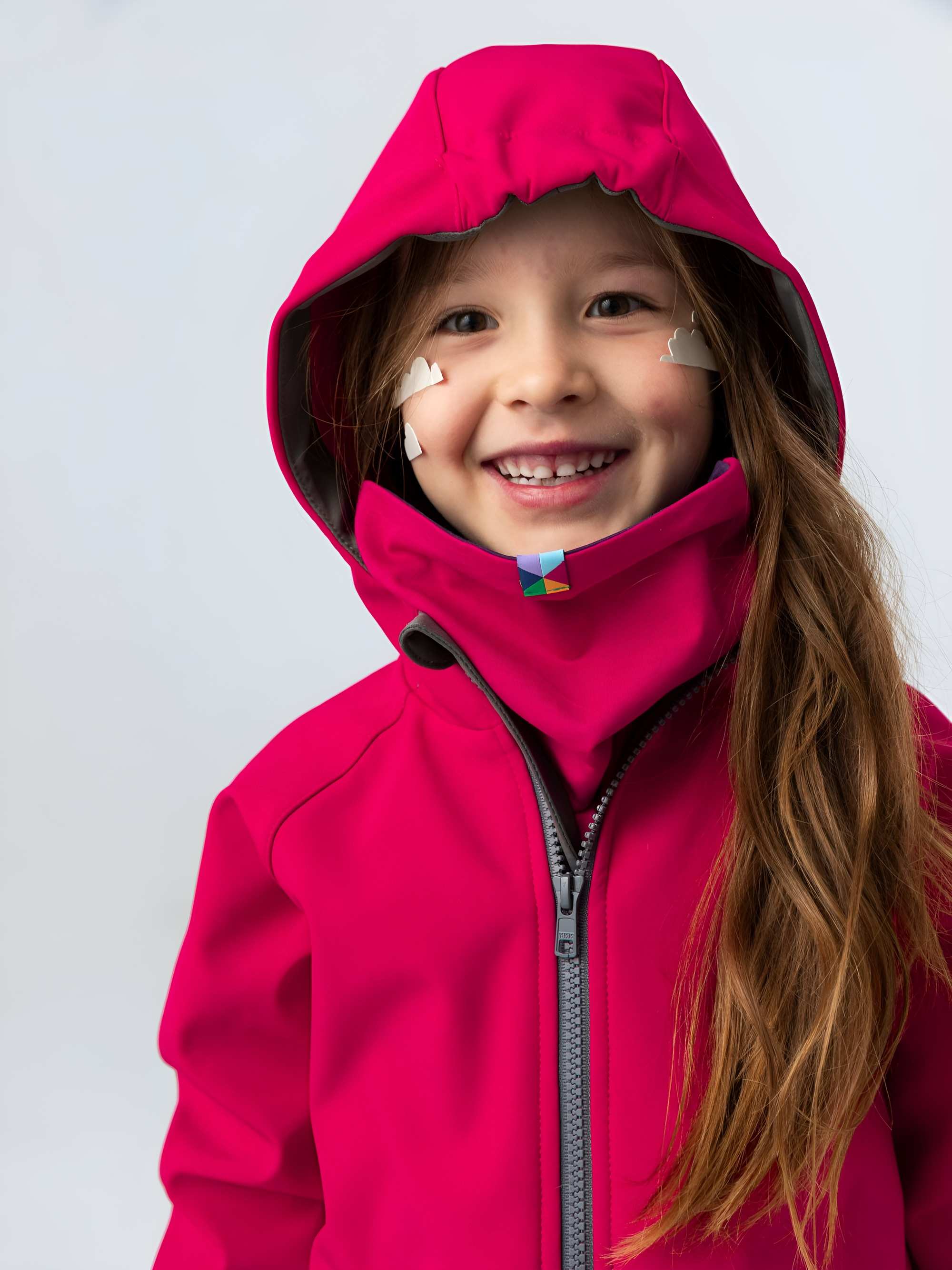 Różowa kurtka softshell