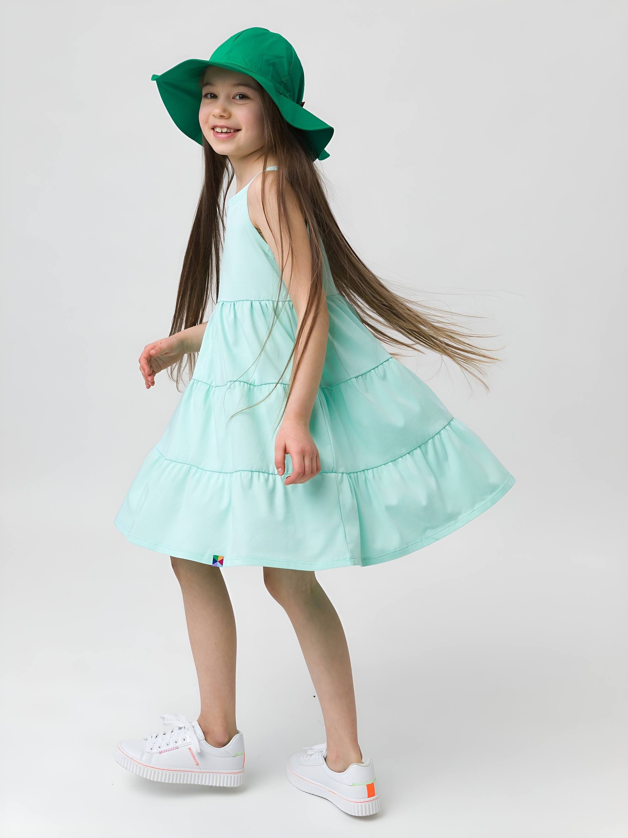 Mint sleeveless dress