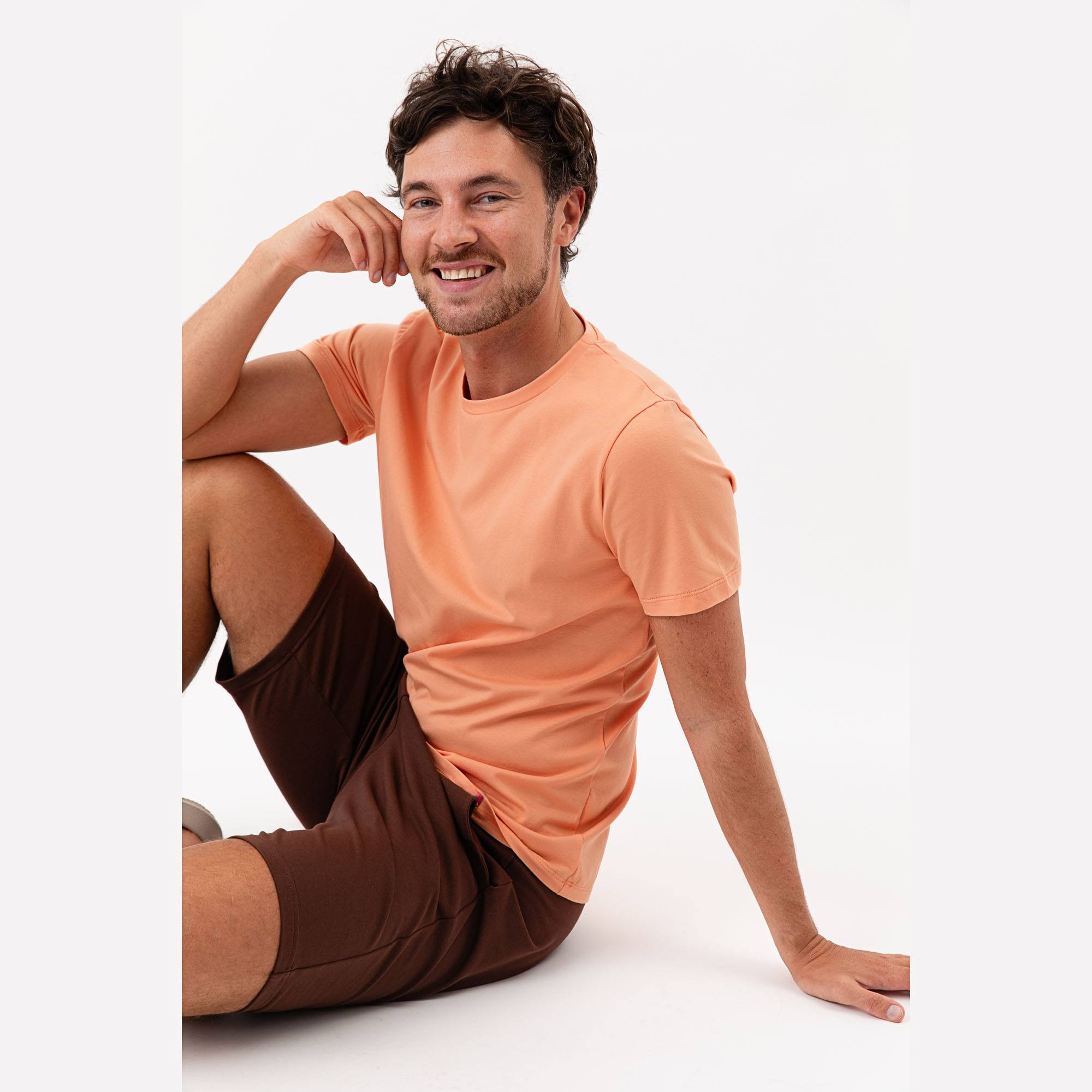 Morelowy T-shirt męski