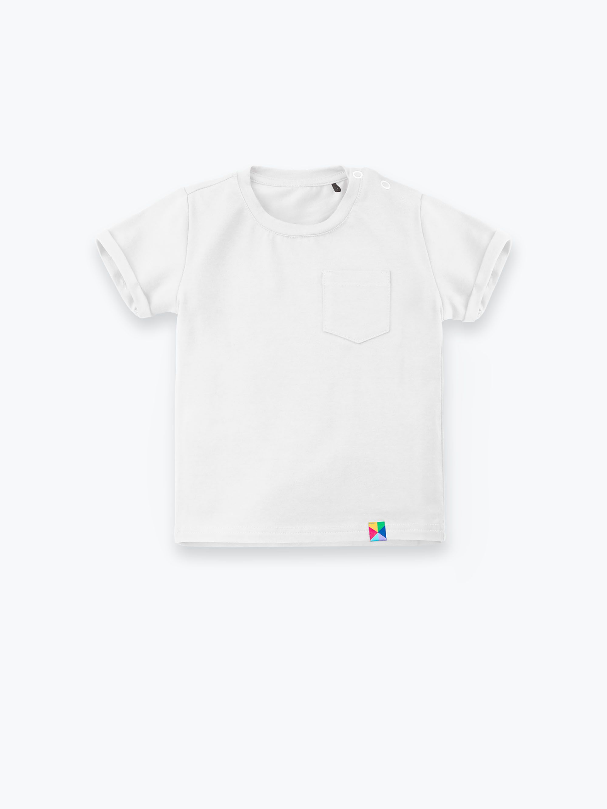 Biały T-shirt