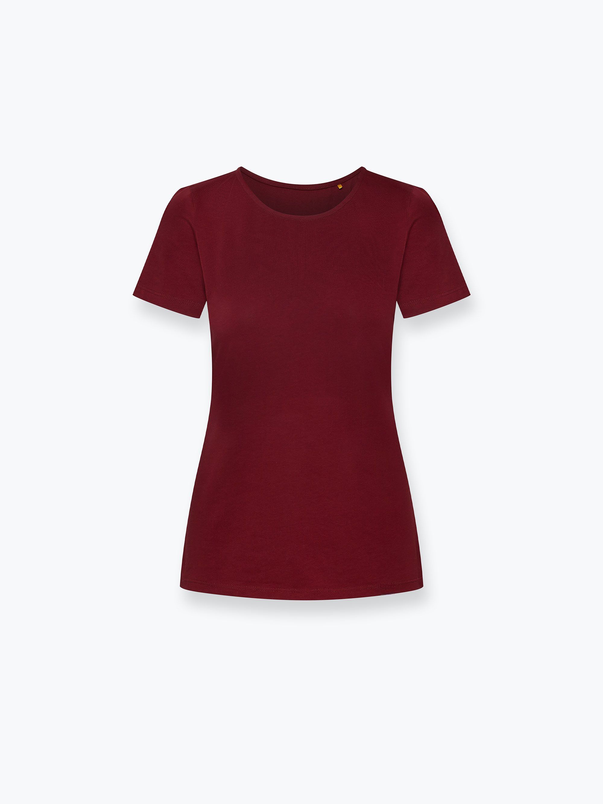 Burgundy crew neck shirt Women