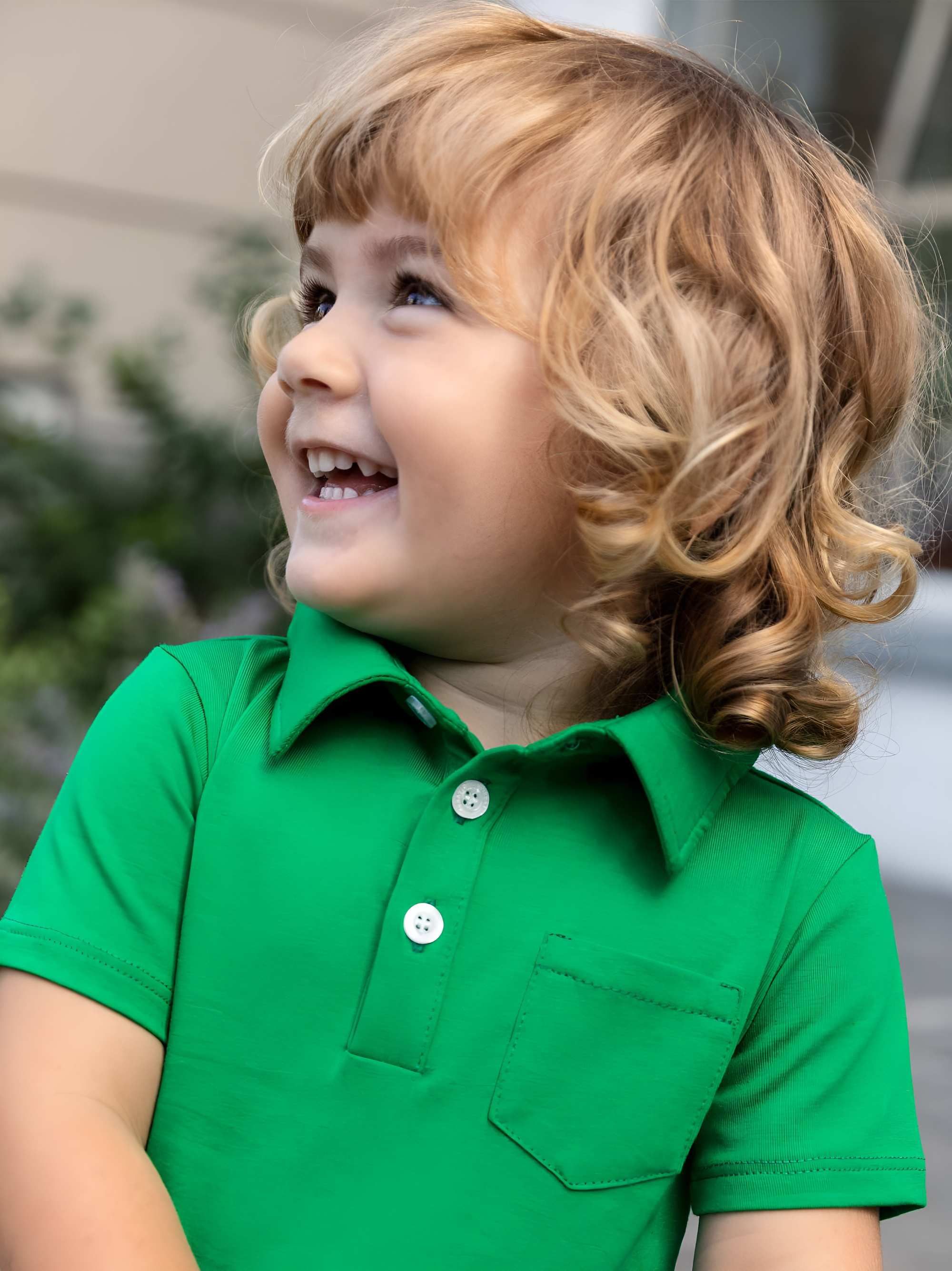 Zielona koszulka polo
