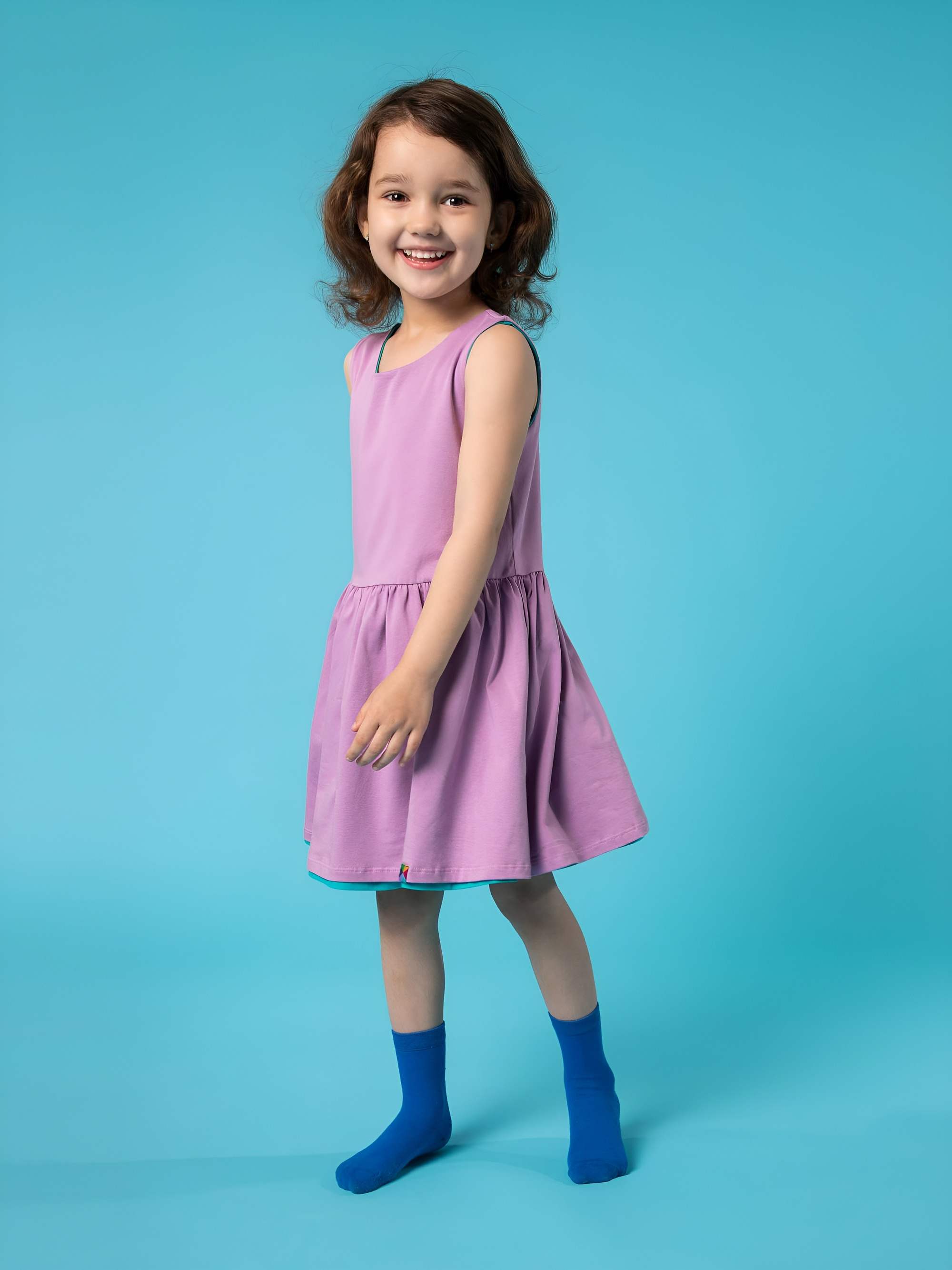 Blue socks