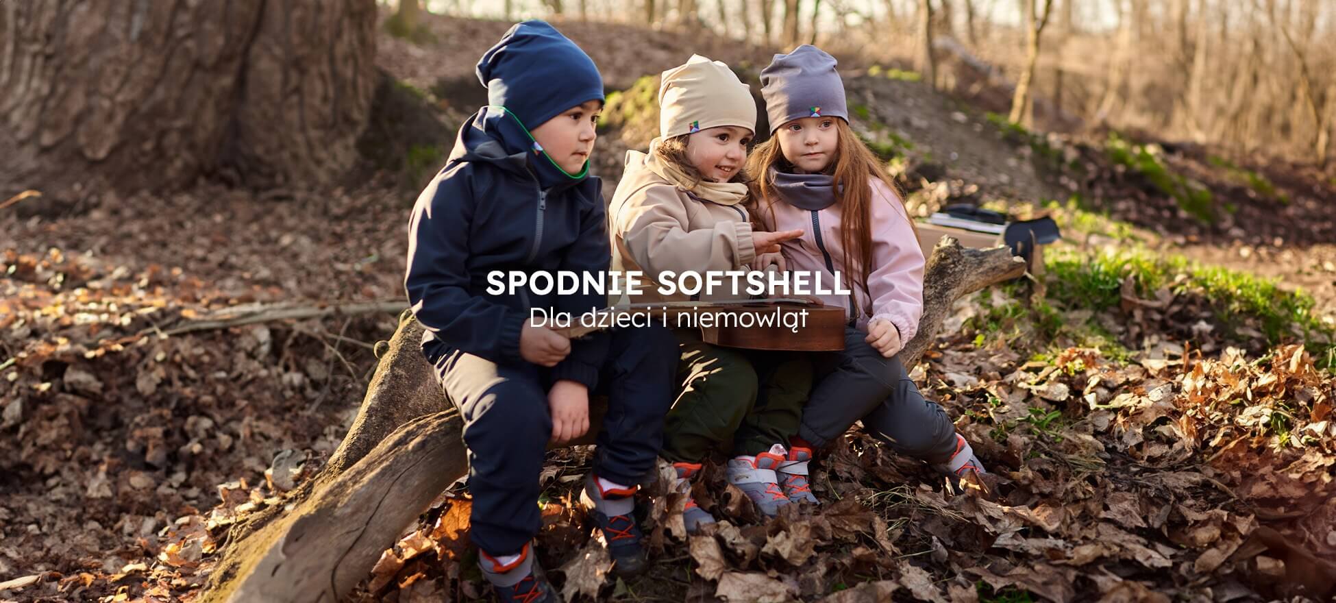 spodnie softshellowe dziecięce