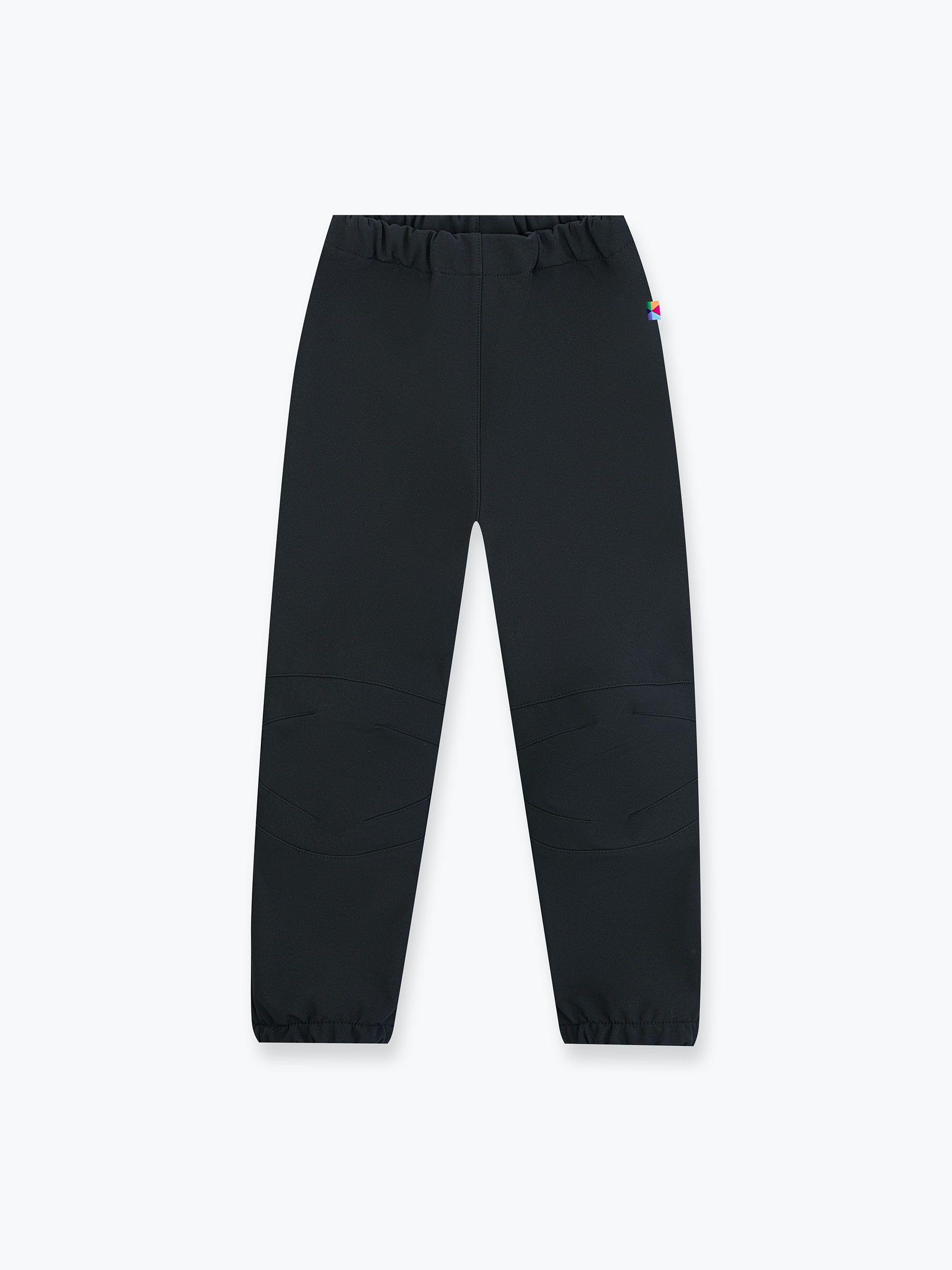 Czarne spodnie softshell dla dzieci