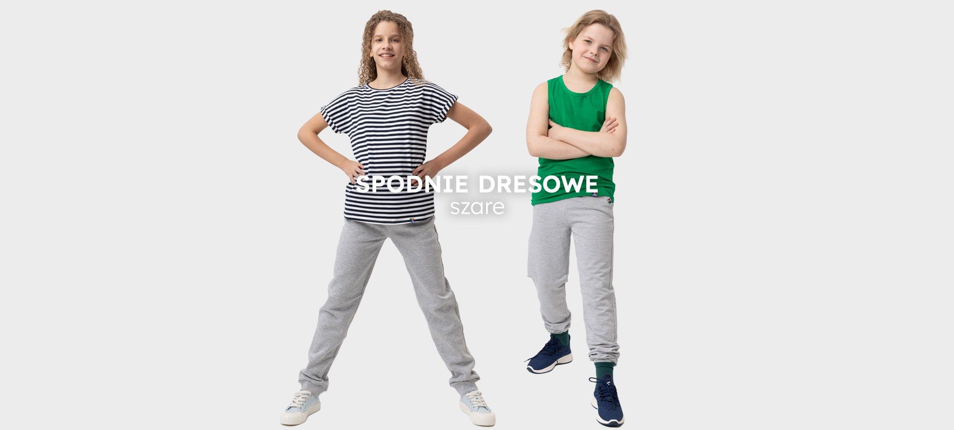 szare spodnie dresowe