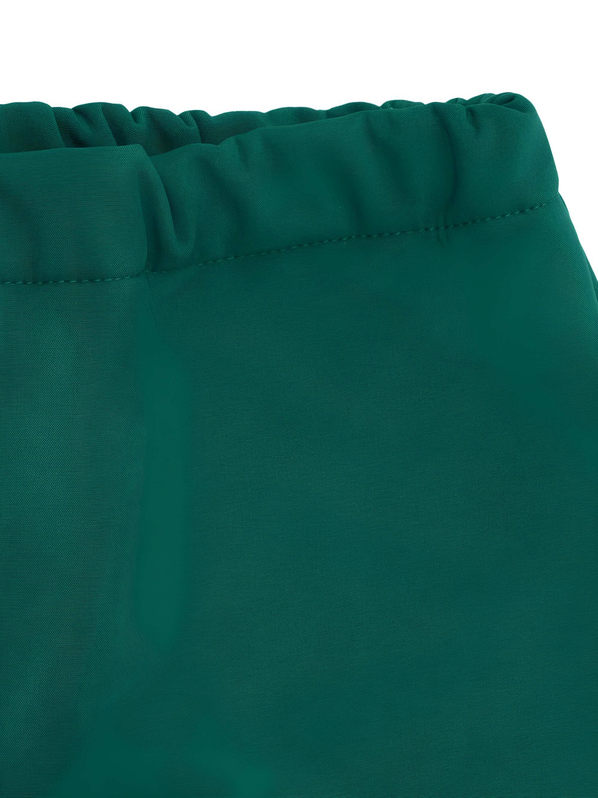 Butelkowozielone spodnie softshell dla dzieci