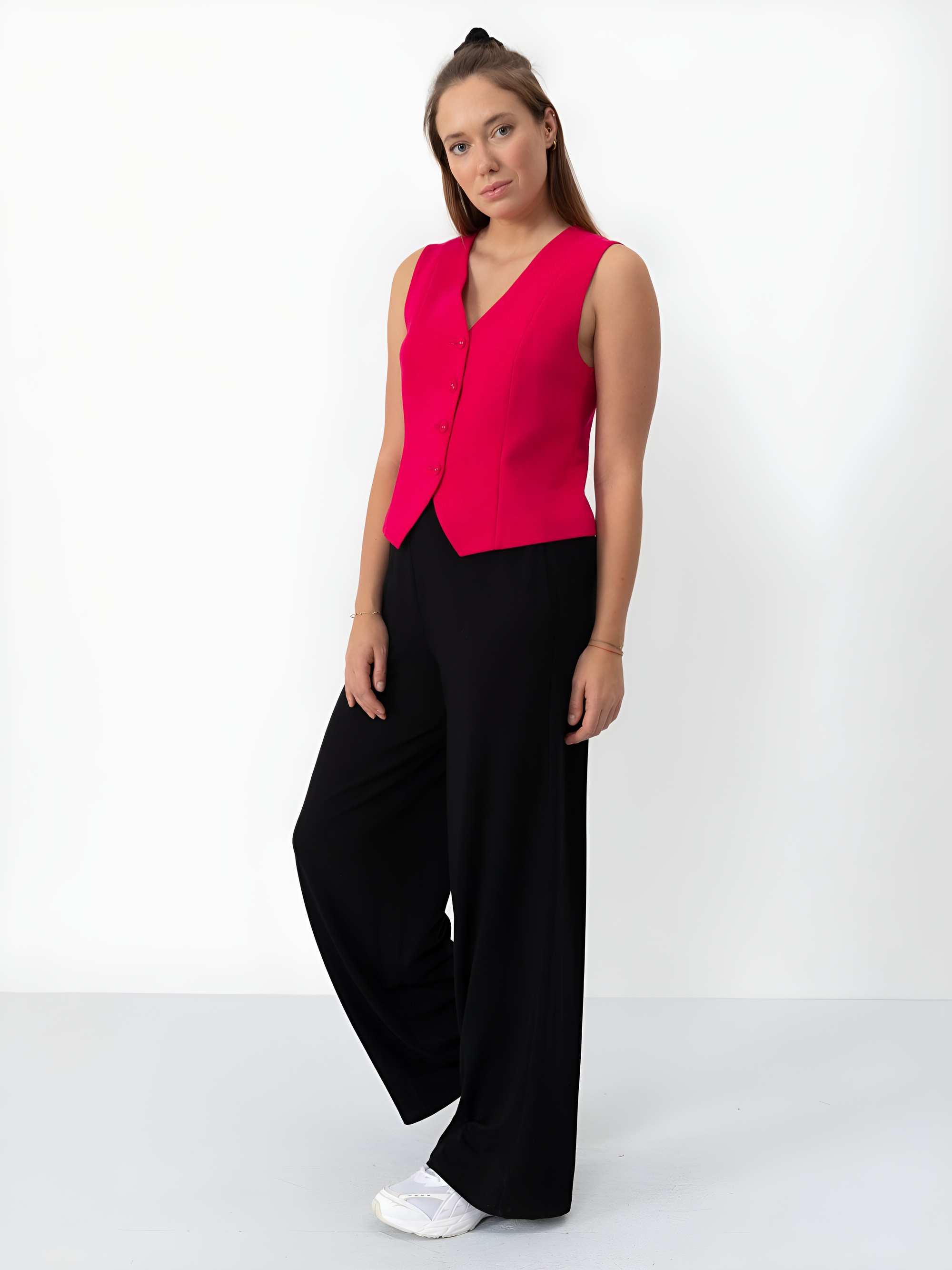 Pink vest Women