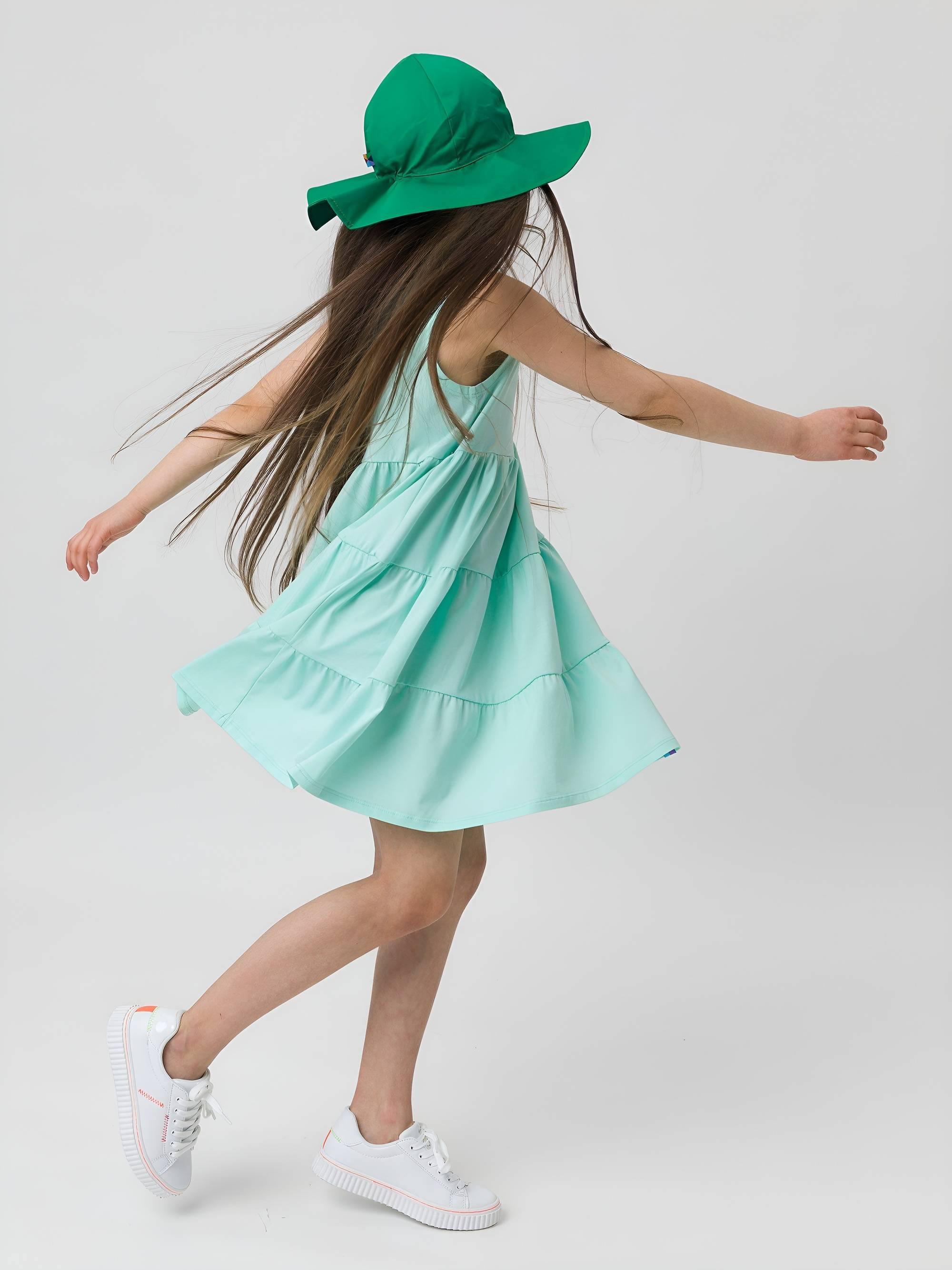 Mint sleeveless dress