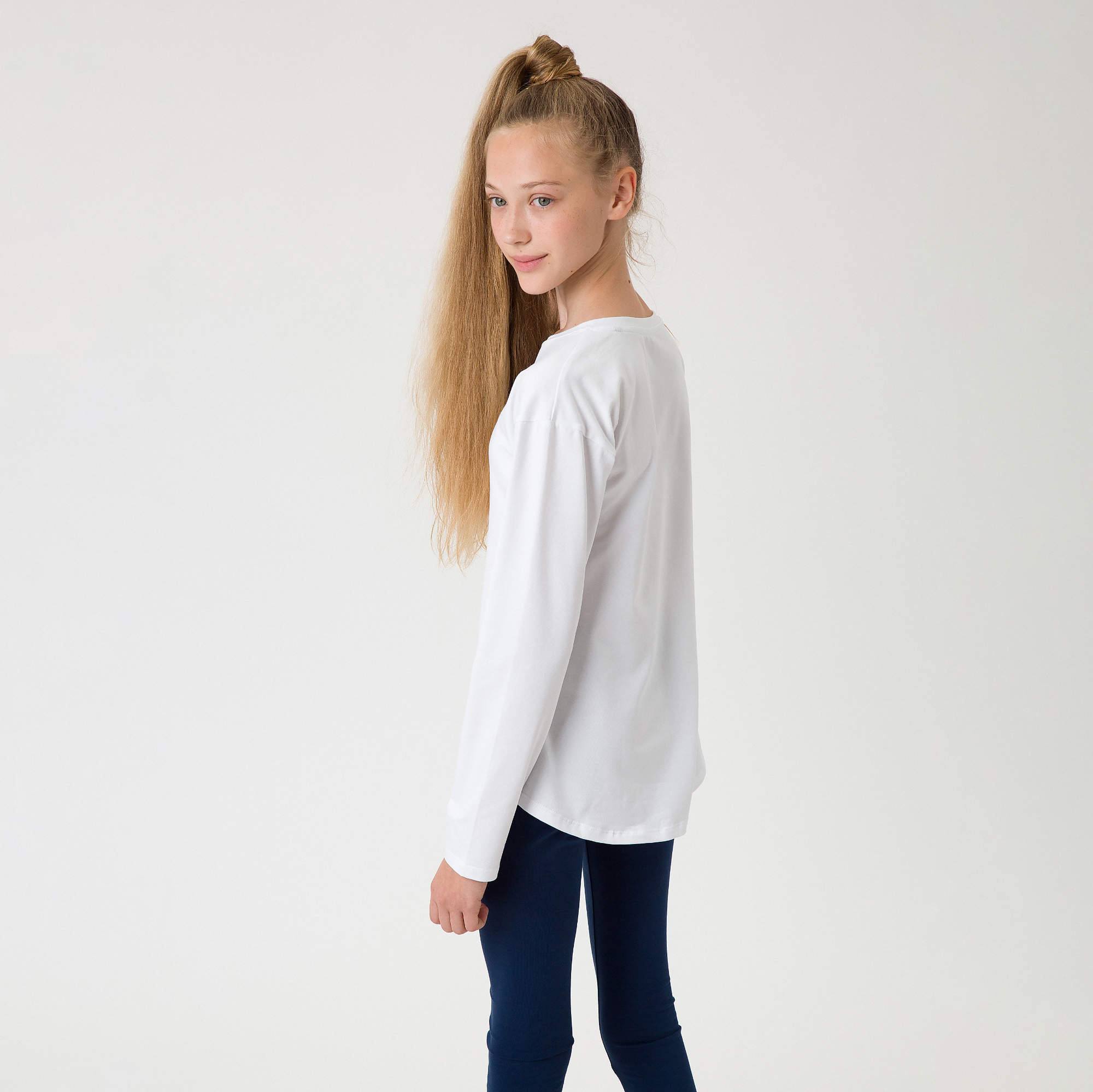 Granatowe legginsy Junior