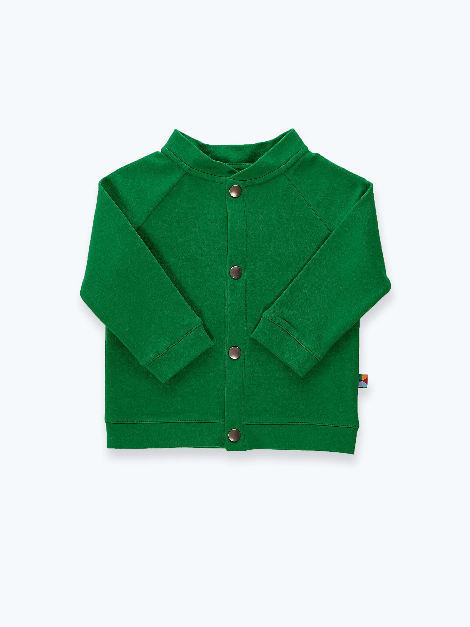 Zielona bluza bomber