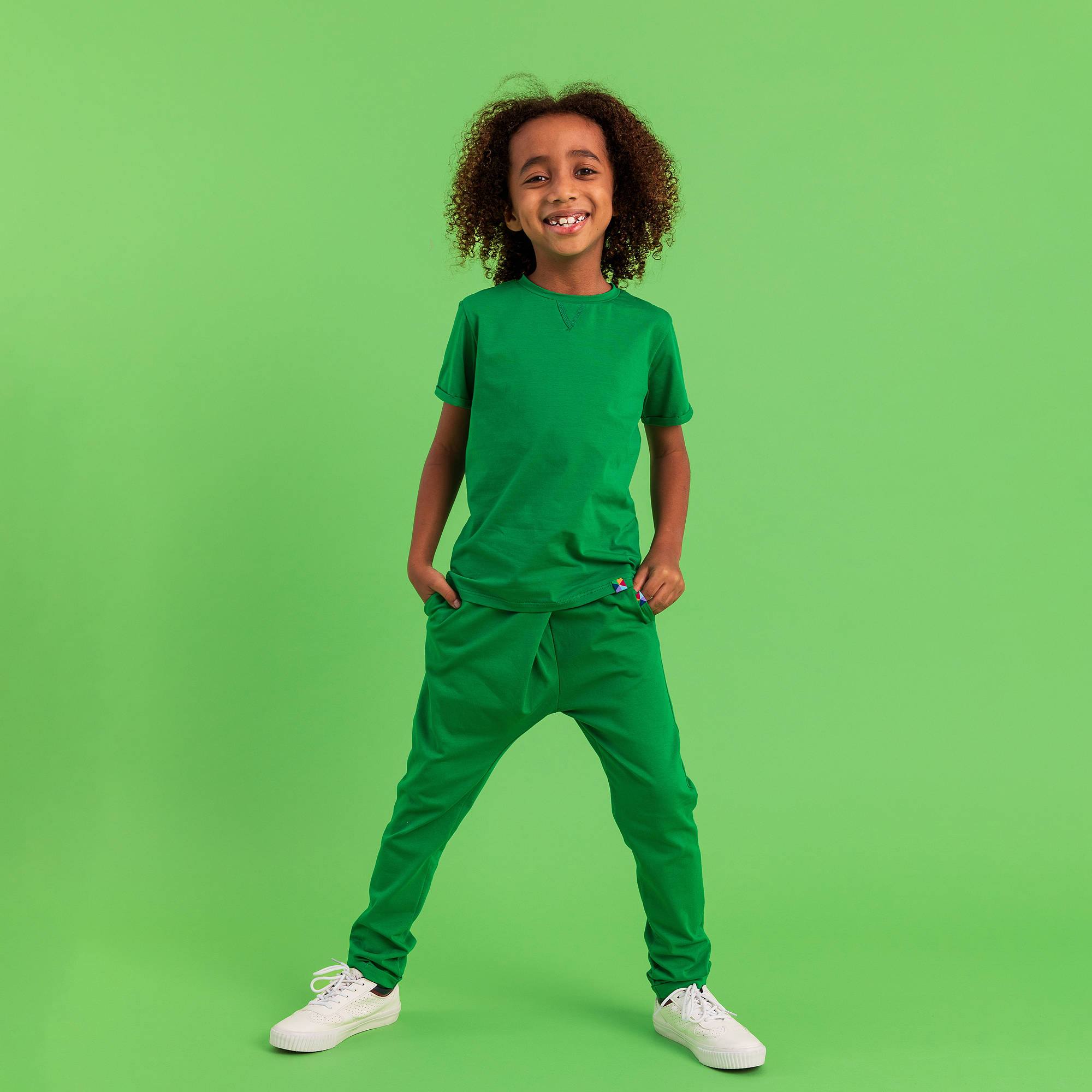 Zielony T-shirt