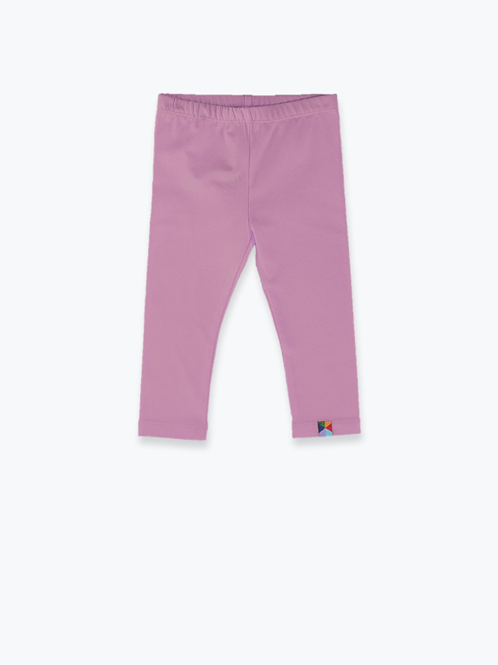 Jasnofioletowe legginsy 3/4