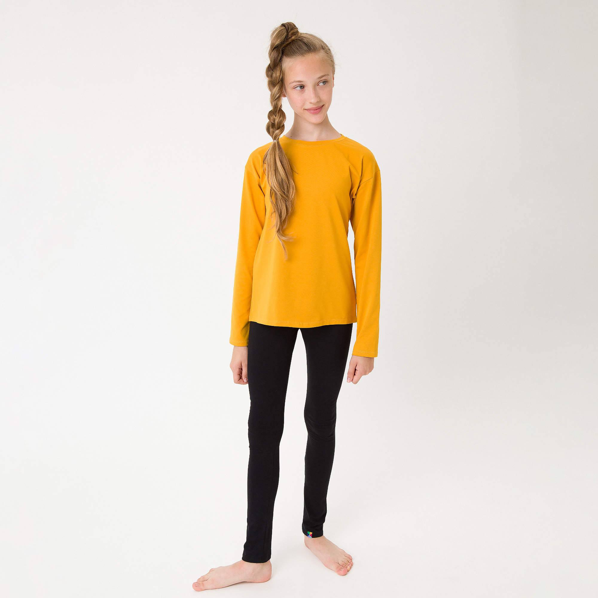 Czarne legginsy Junior
