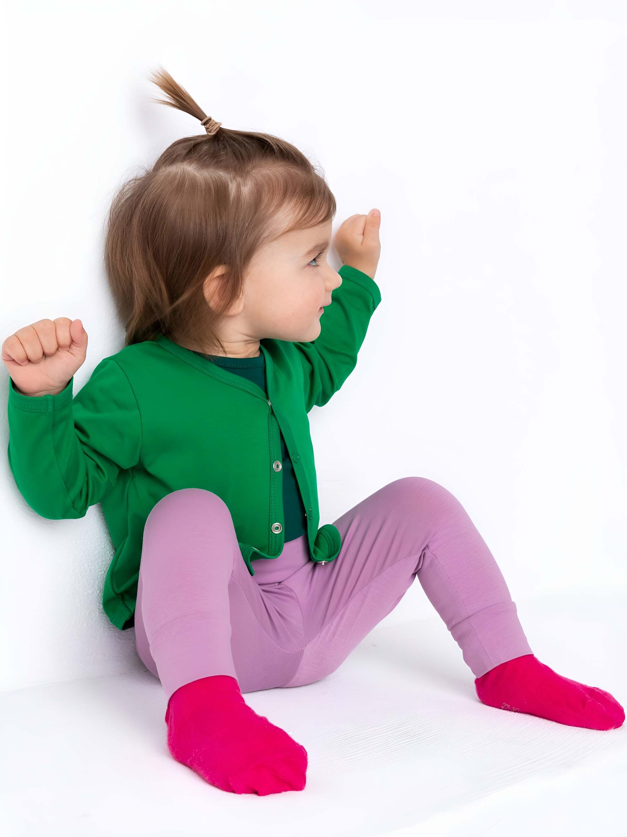 Light purple jersey pants