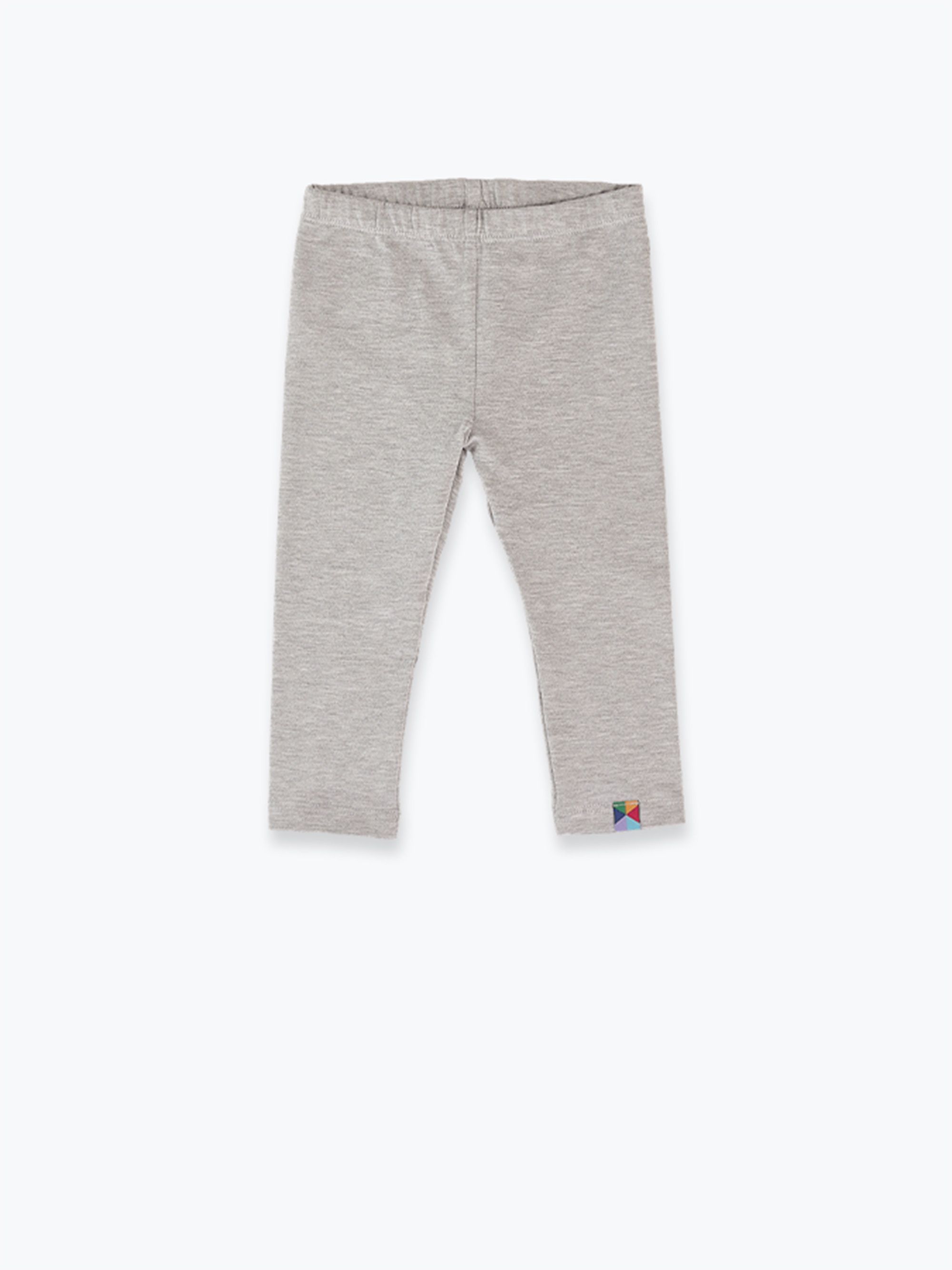 Szare legginsy 3/4 Junior