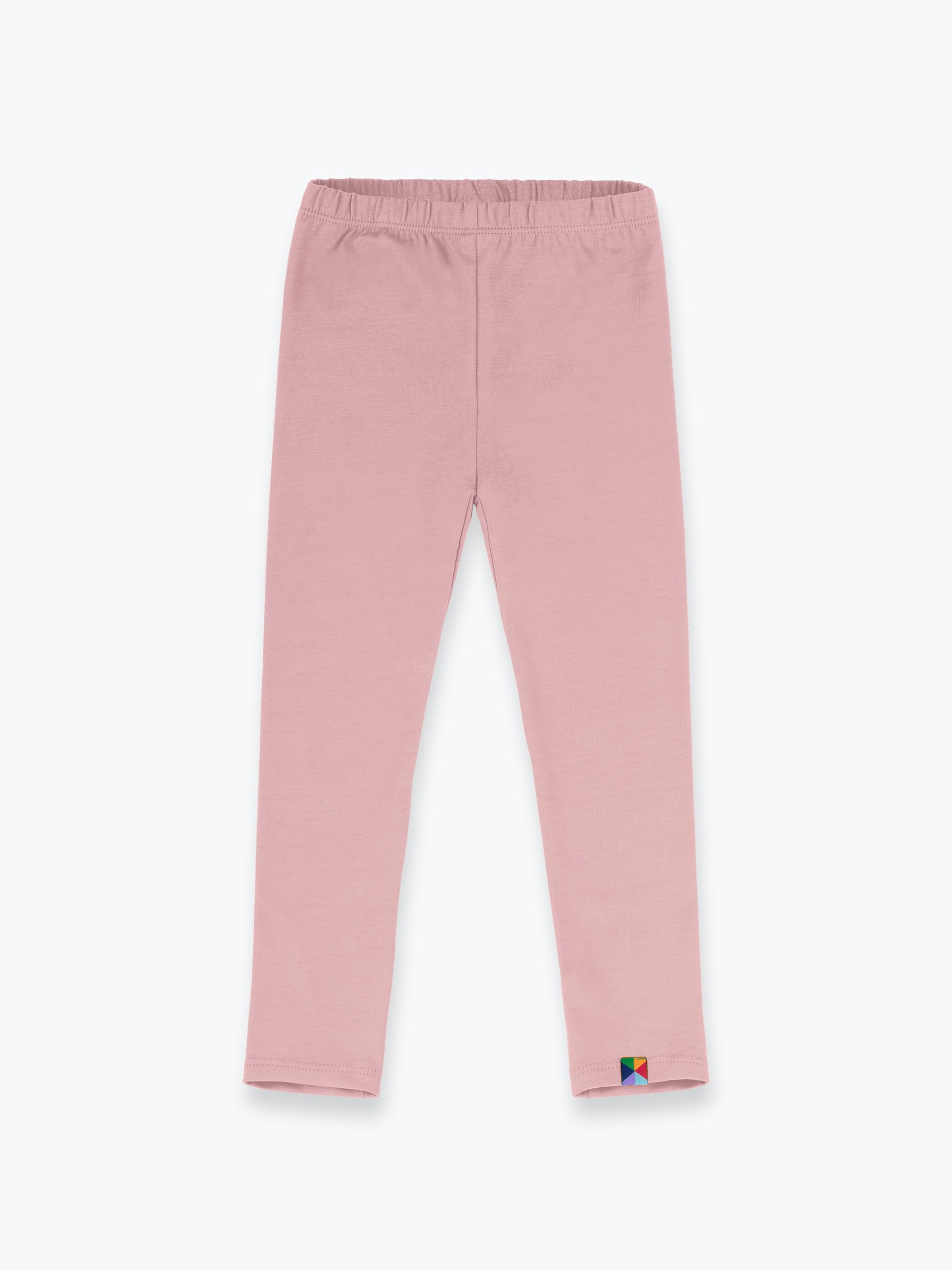 Pudroworóżowe legginsy