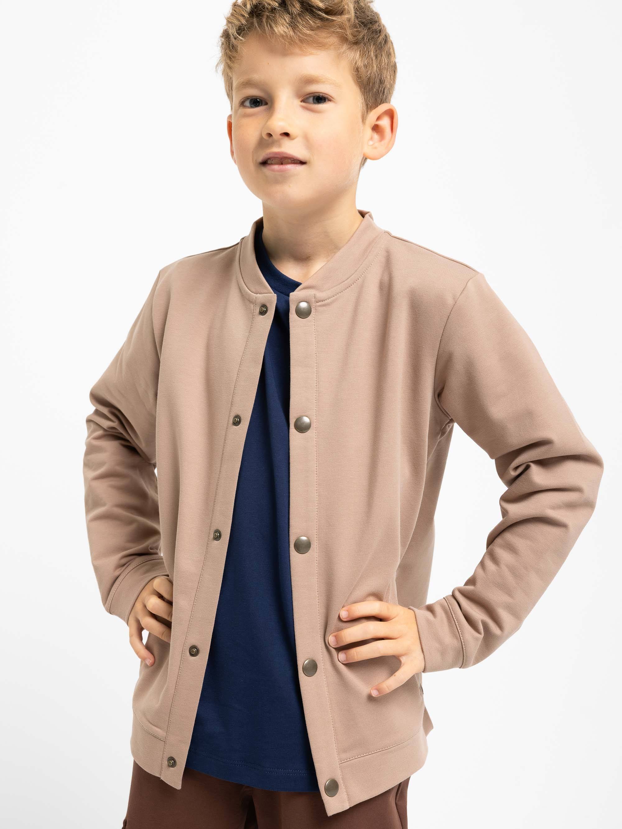 Mocha mousse bluza z kieszeniami Junior