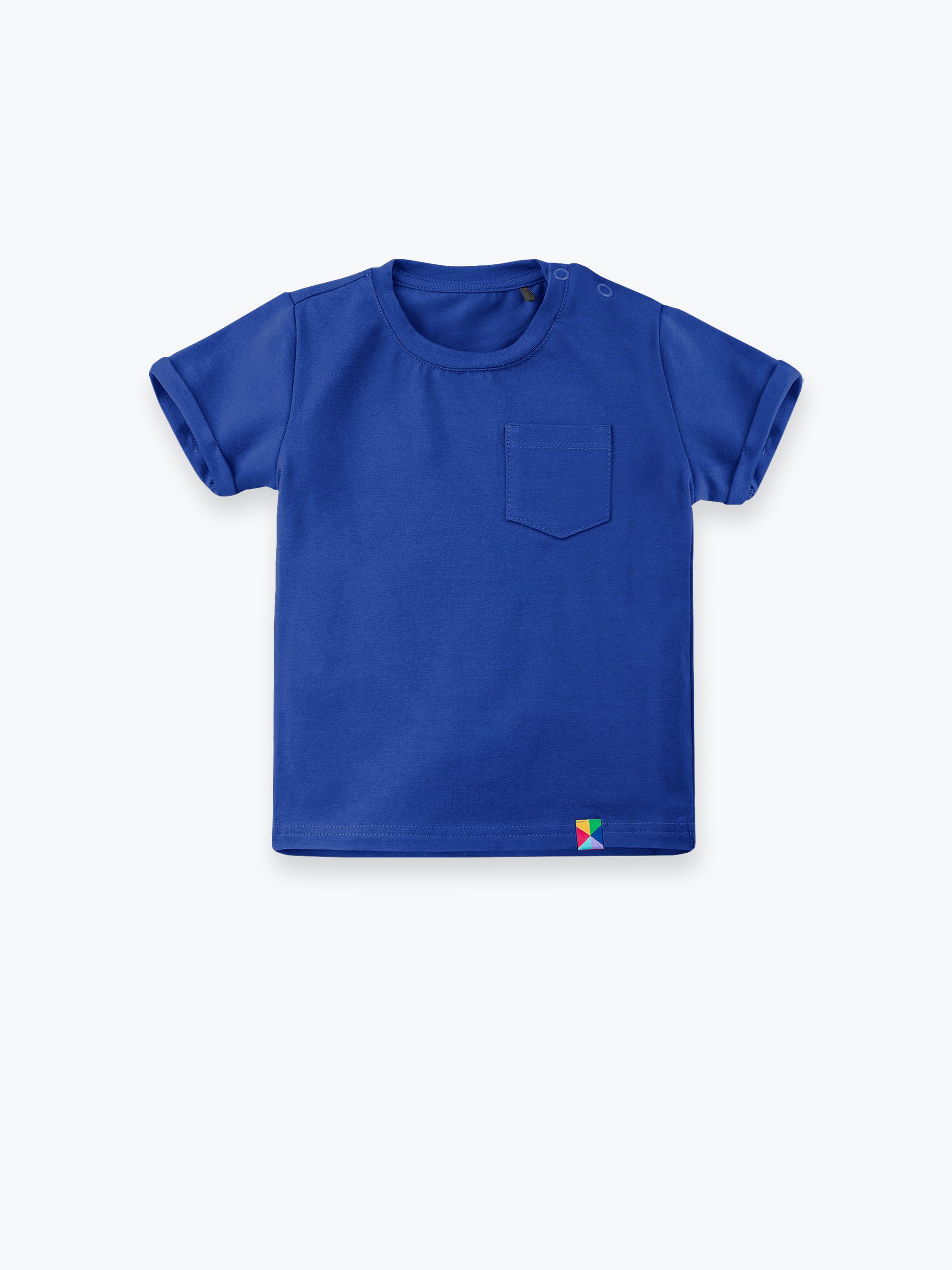 Niebieski T-shirt