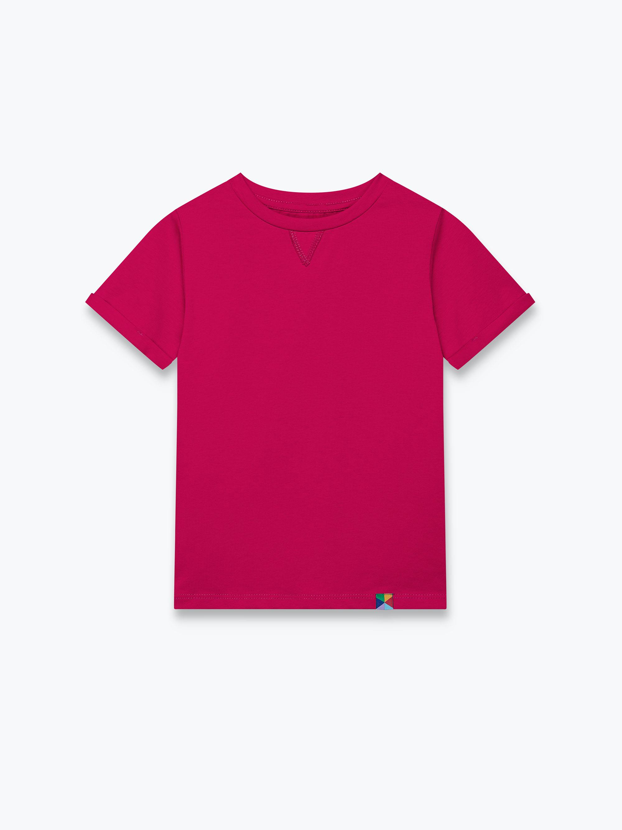 Różowy T-shirt