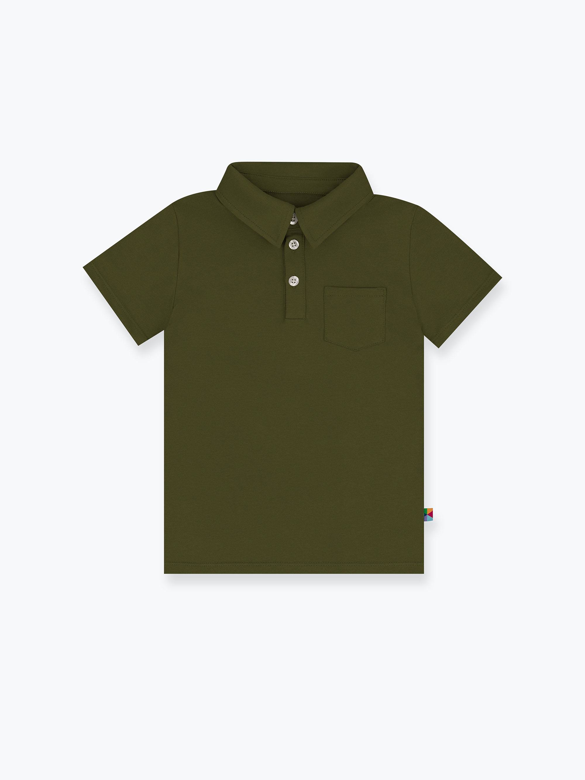 Khaki koszulka polo