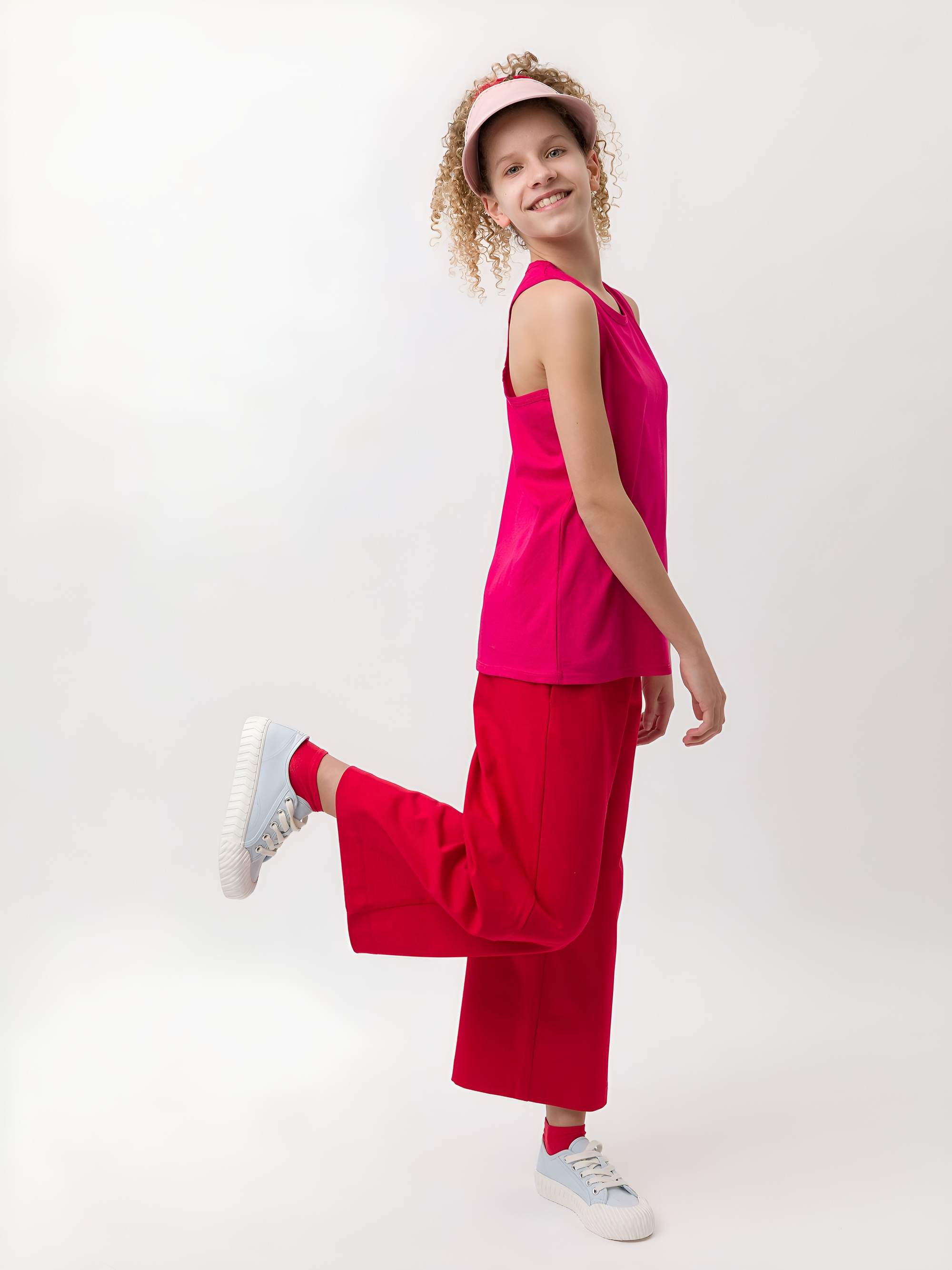 Red ankle socks Junior