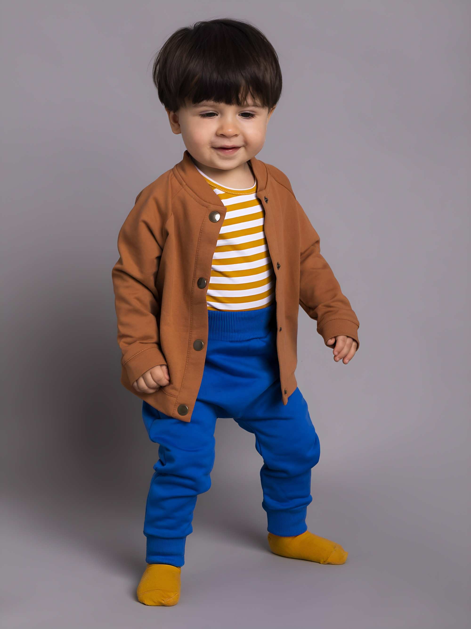 Karmelowa bluza bomber