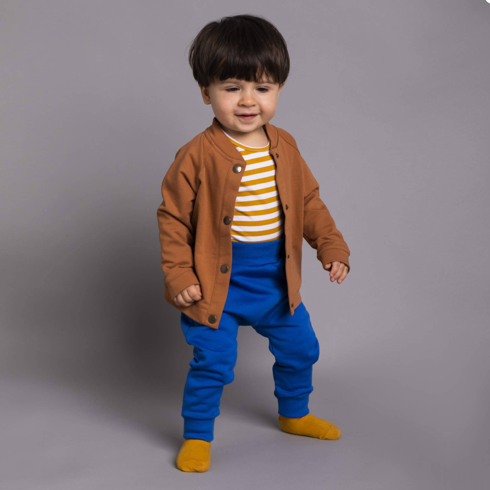 Karmelowa bluza bomber