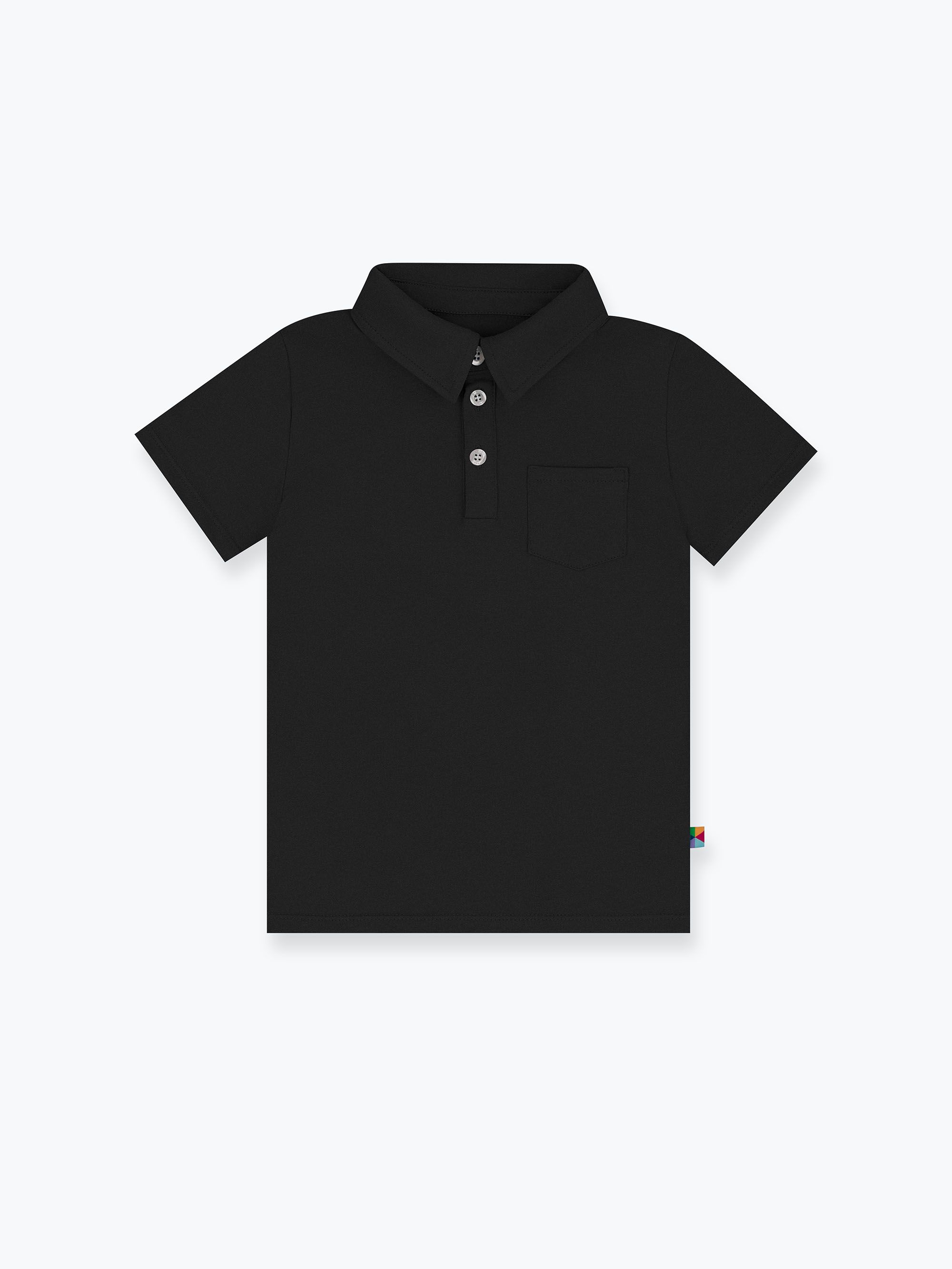 Czarna koszulka polo