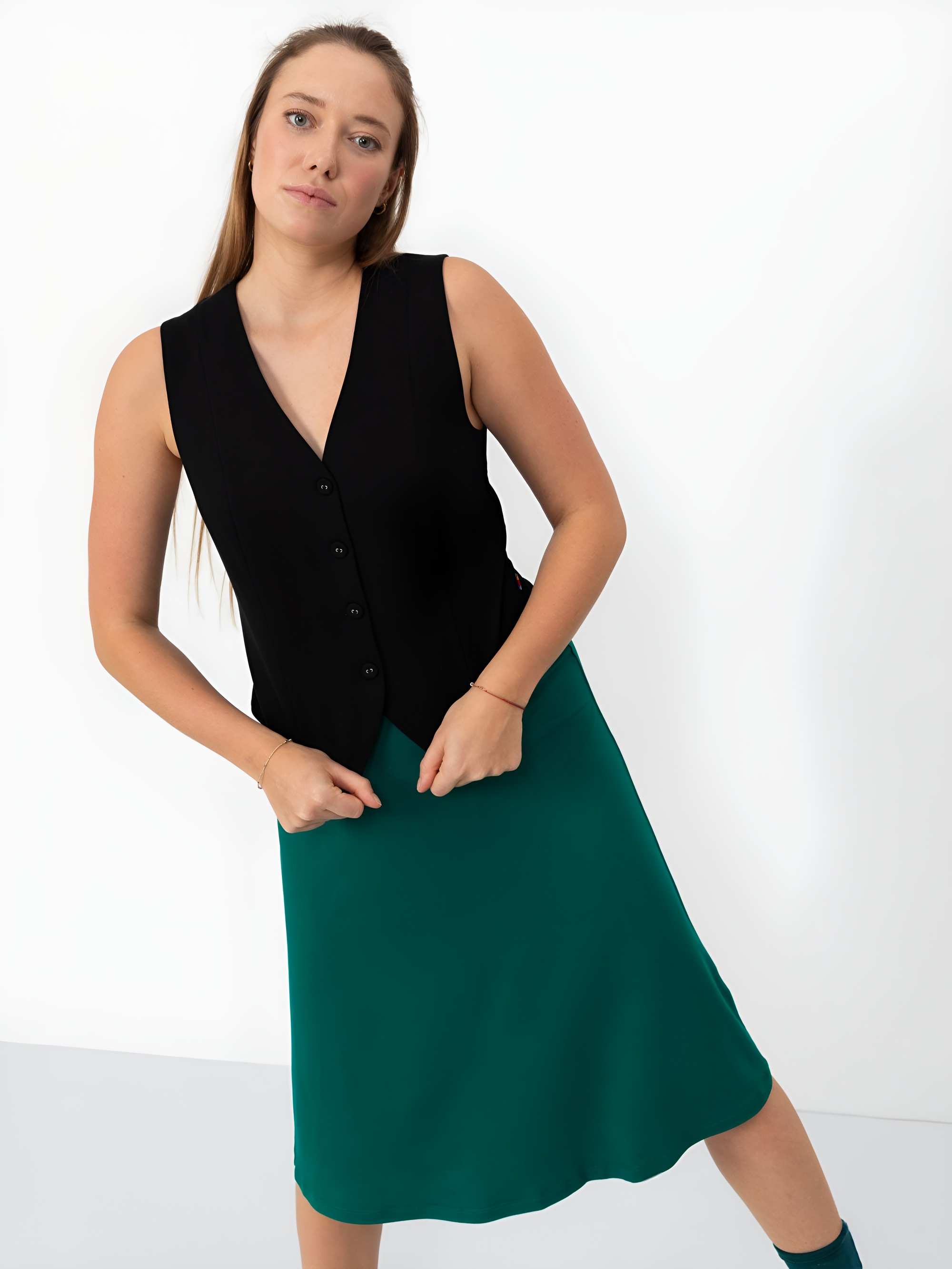 Black vest Women